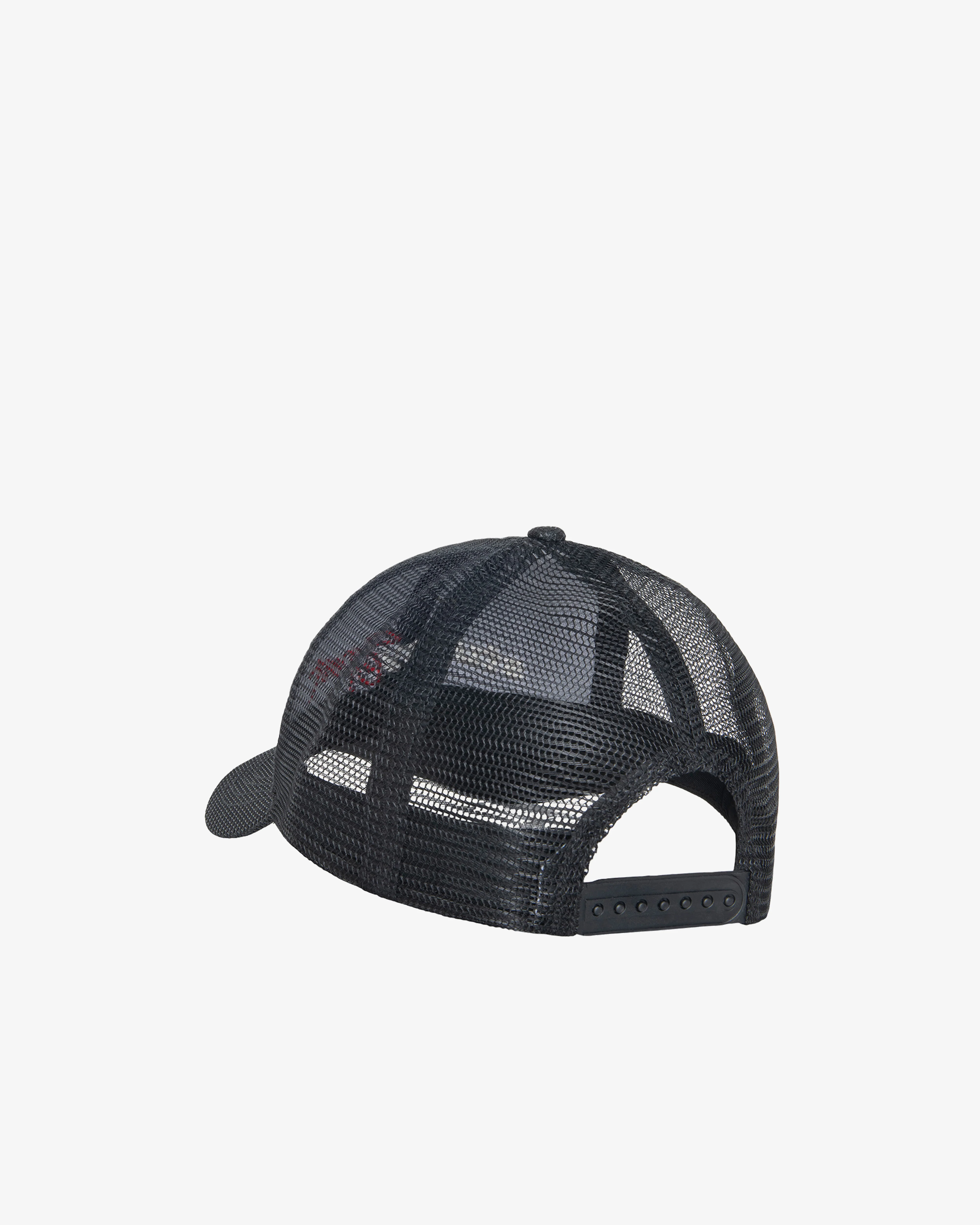 Stüssy - Men's Mid-depth Sport Mesh Snapback - (Black) - Image 3
