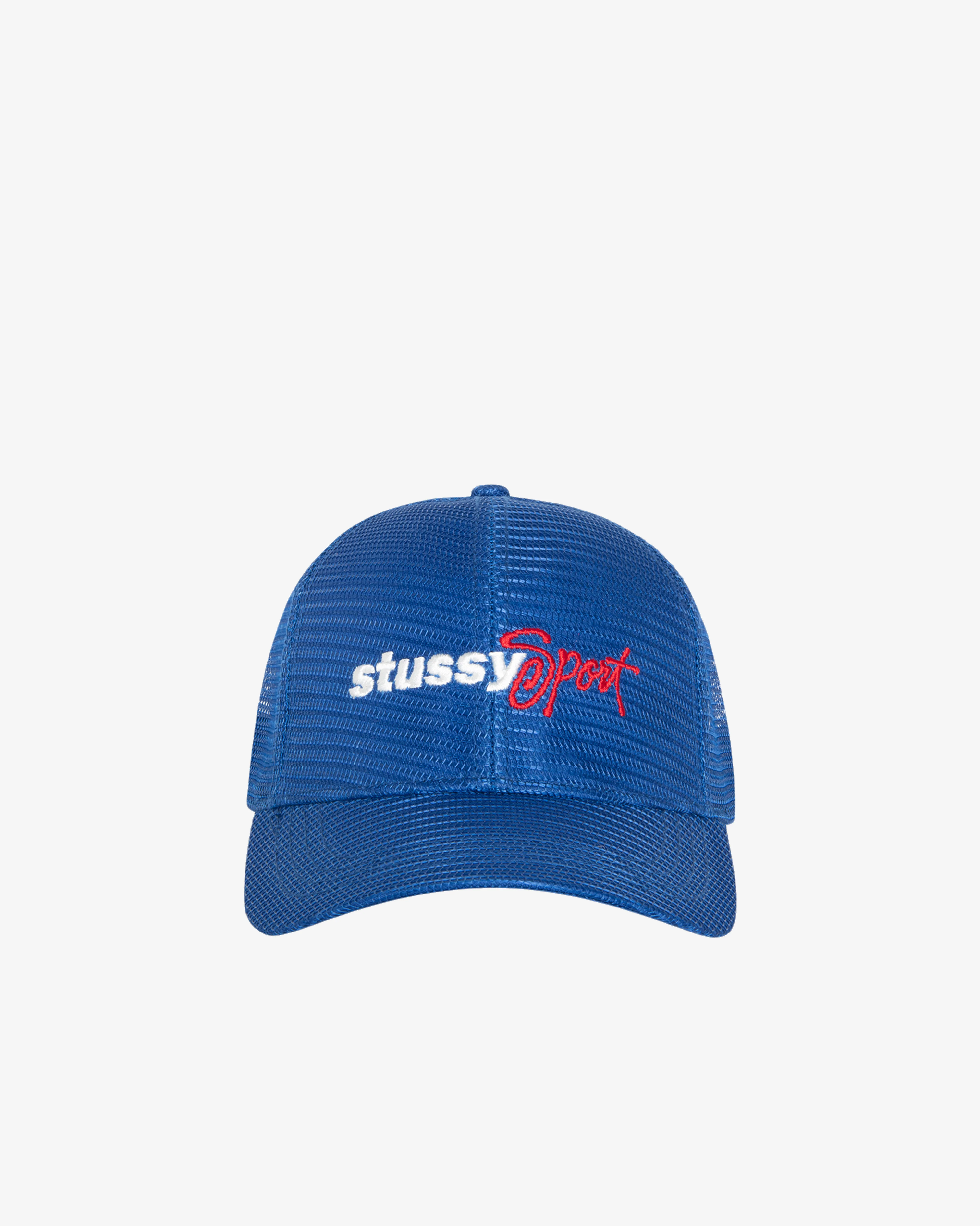 Stüssy - Men's Mid-depth Sport Mesh Snapback - (Blue)