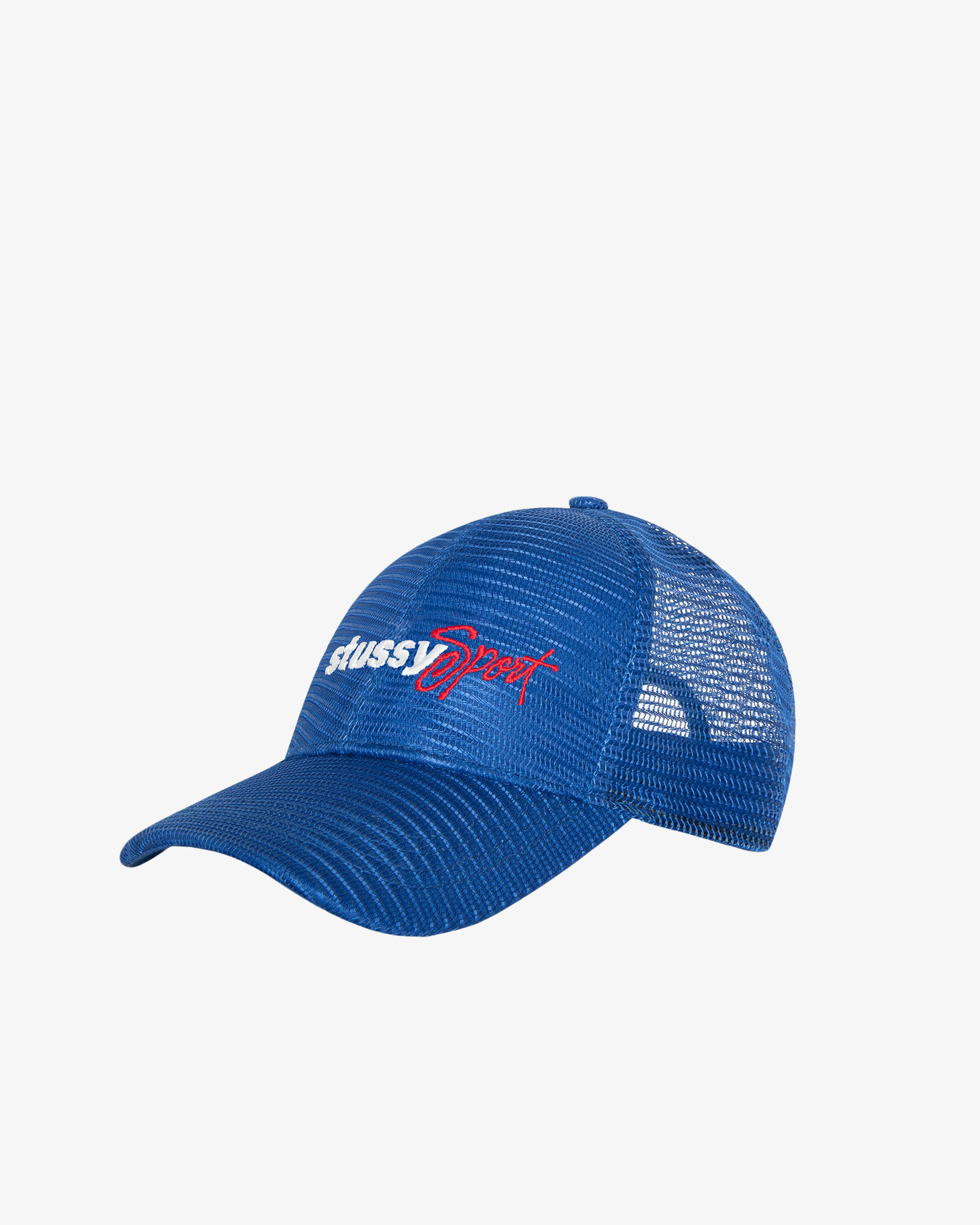 Stüssy - Men's Mid-depth Sport Mesh Snapback - (Blue) - Image 2