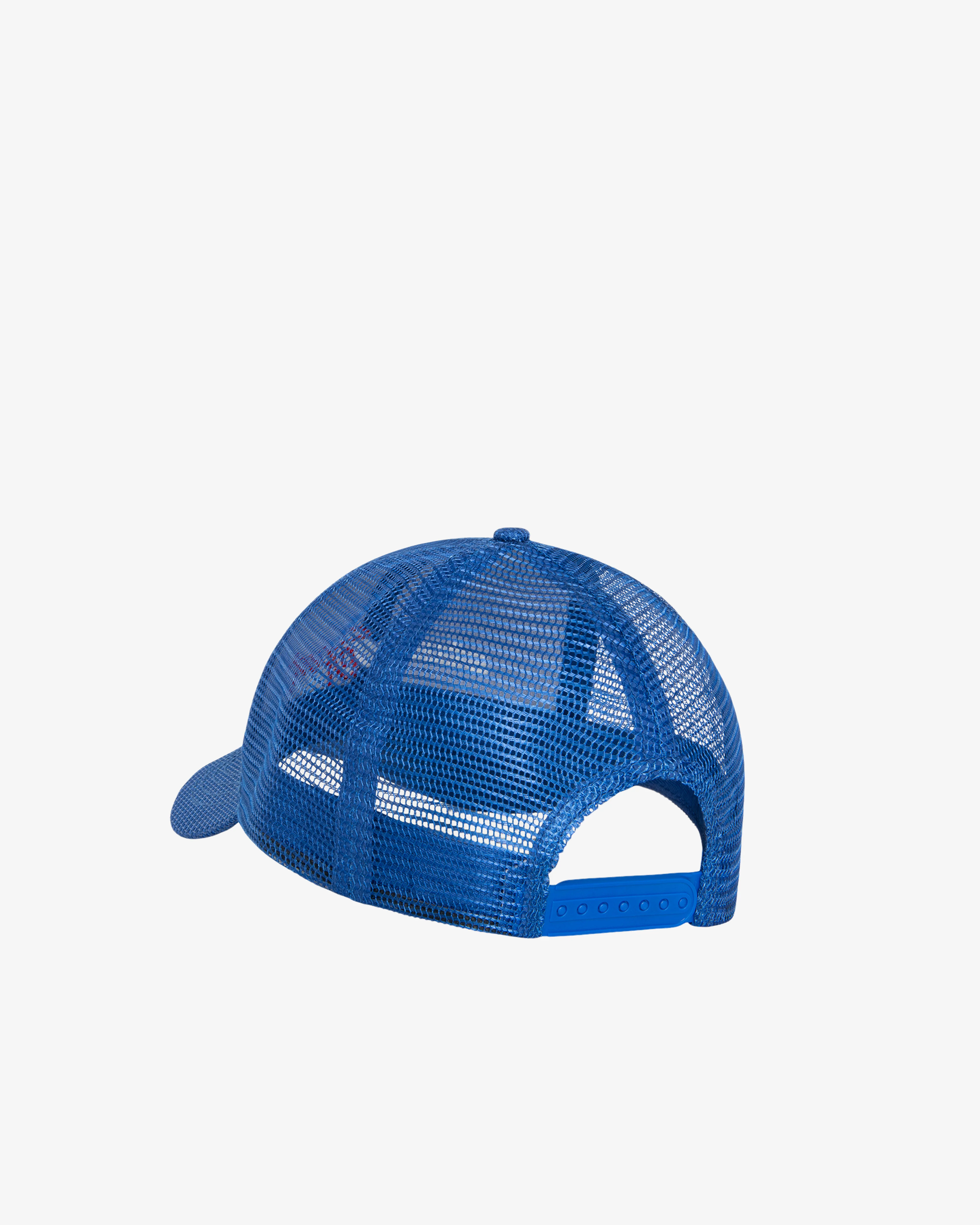 Stüssy - Men's Mid-depth Sport Mesh Snapback - (Blue) - Image 3