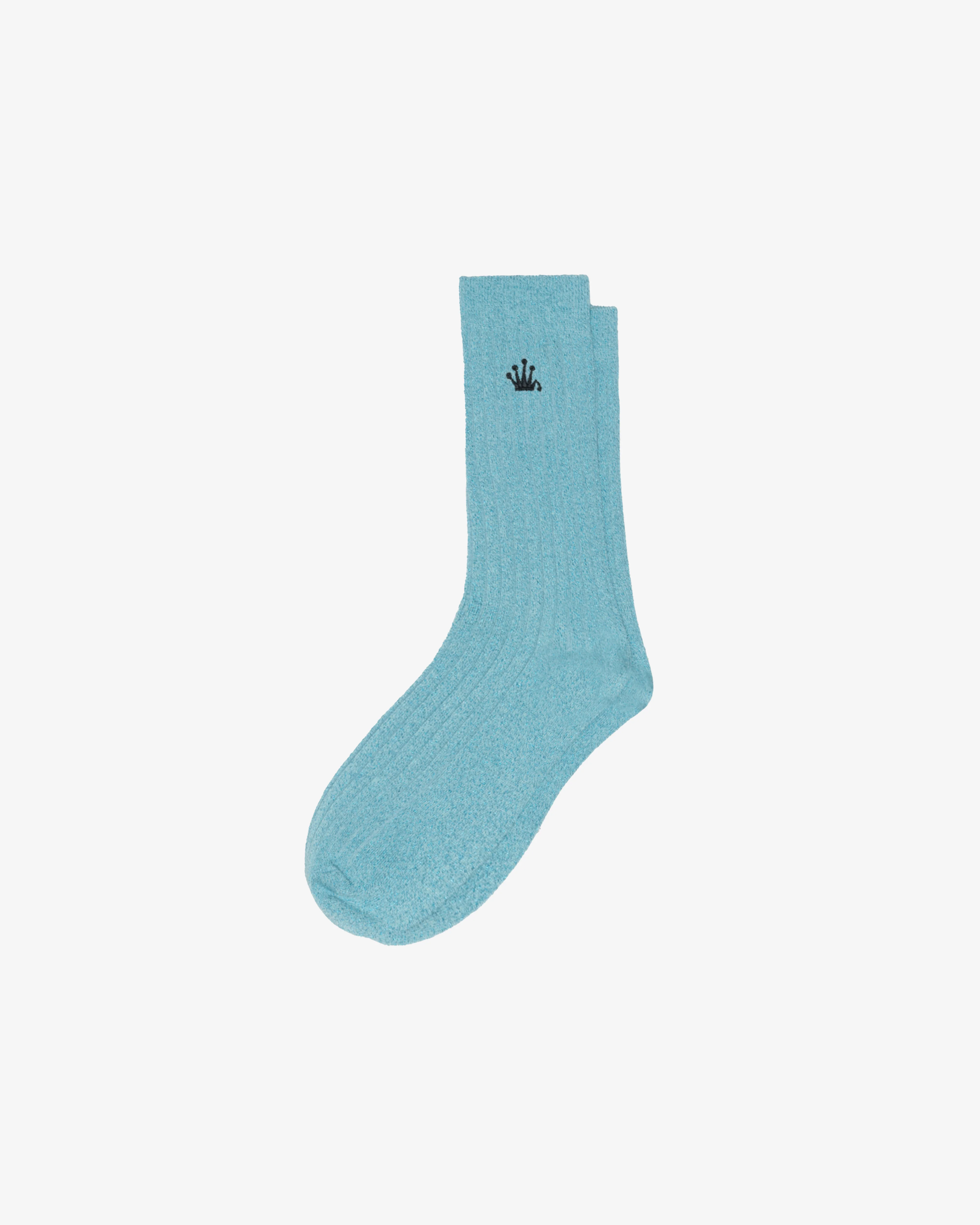 Stüssy - Men's Metallic Crown Dress Sock - (Blue)