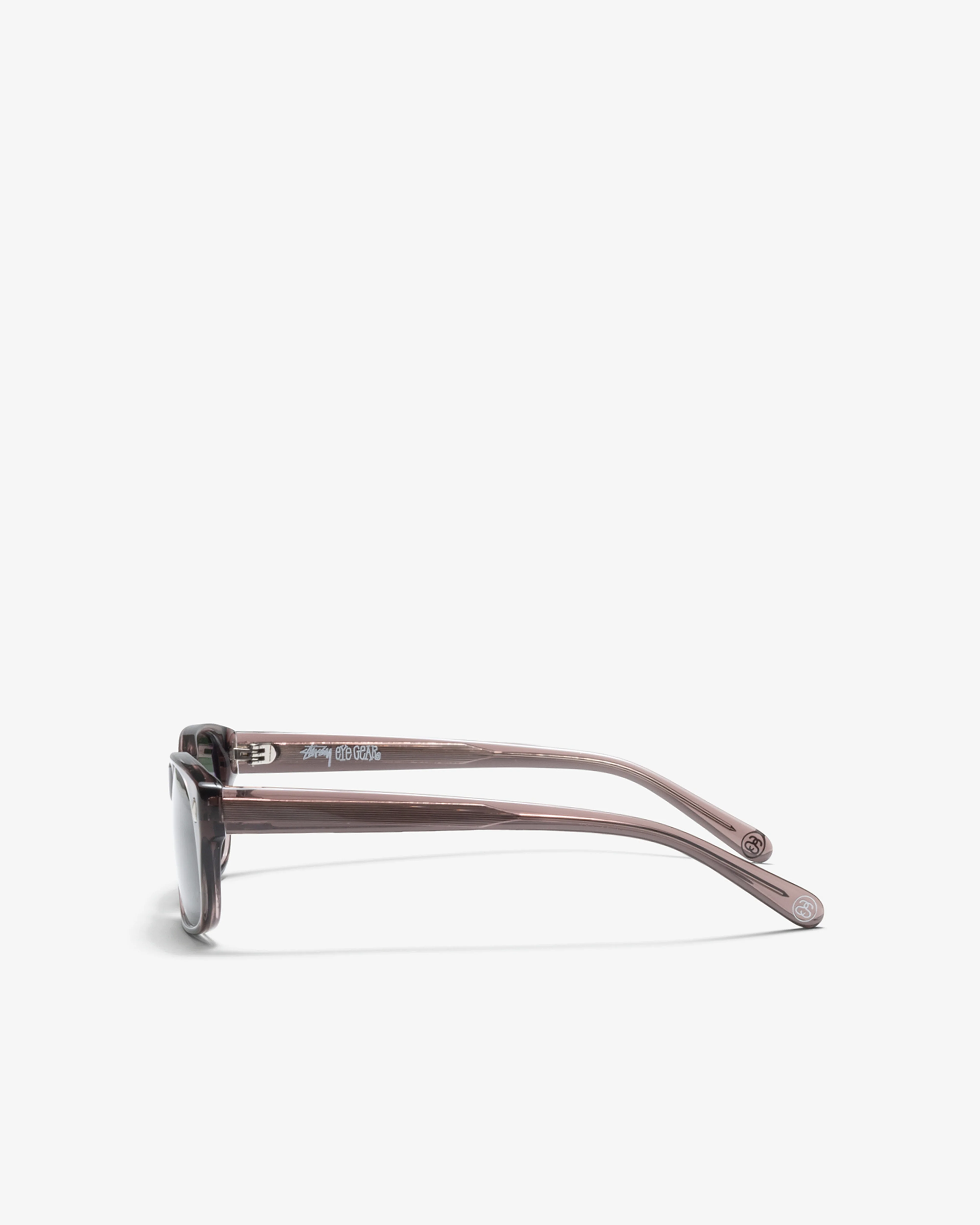 Stüssy - Michael Sunglasses - (Transparent Taupe/Green Lens) - Image 2
