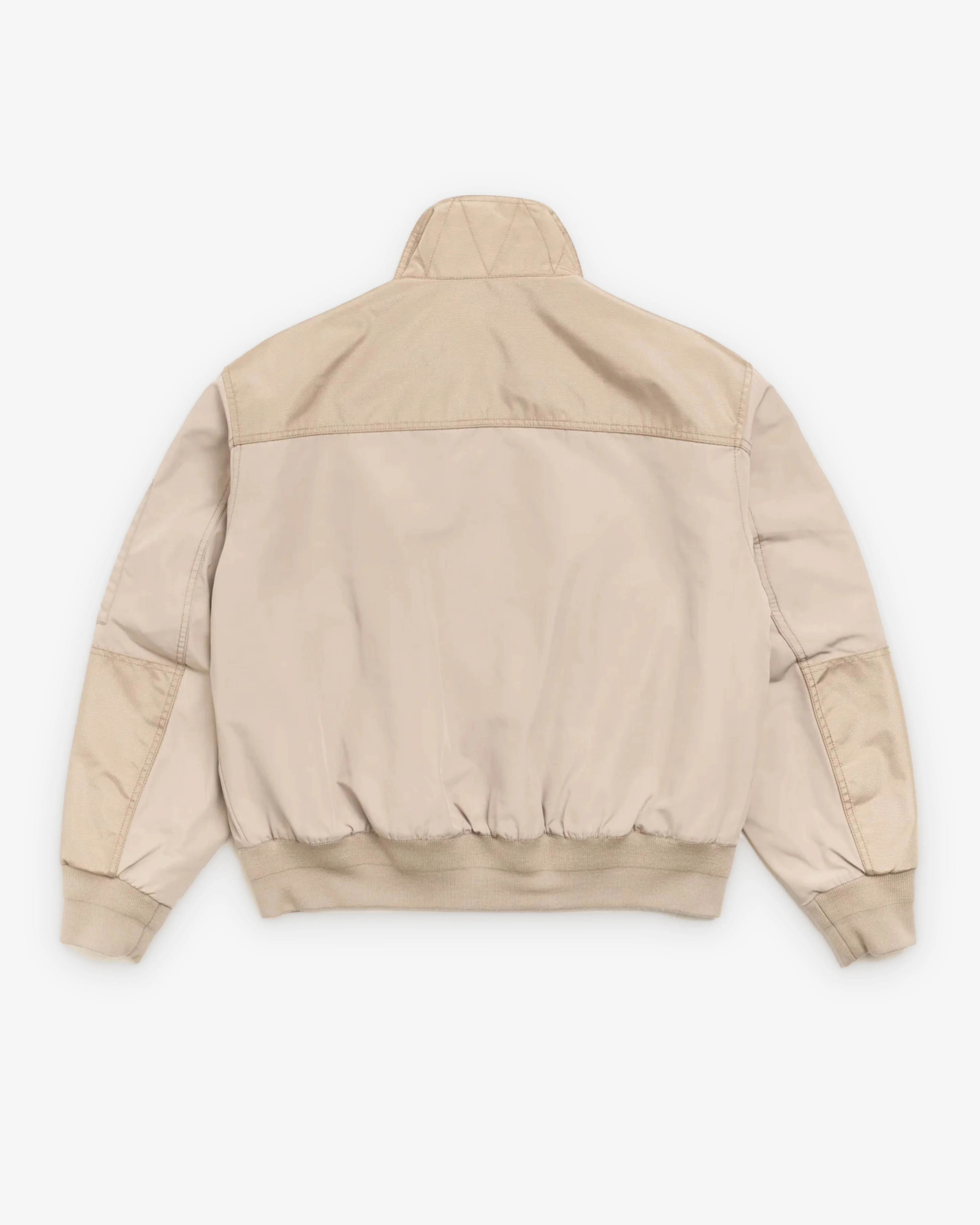 Stüssy - Men's Mock Neck Flight Bomber - (Khaki) - Image 2