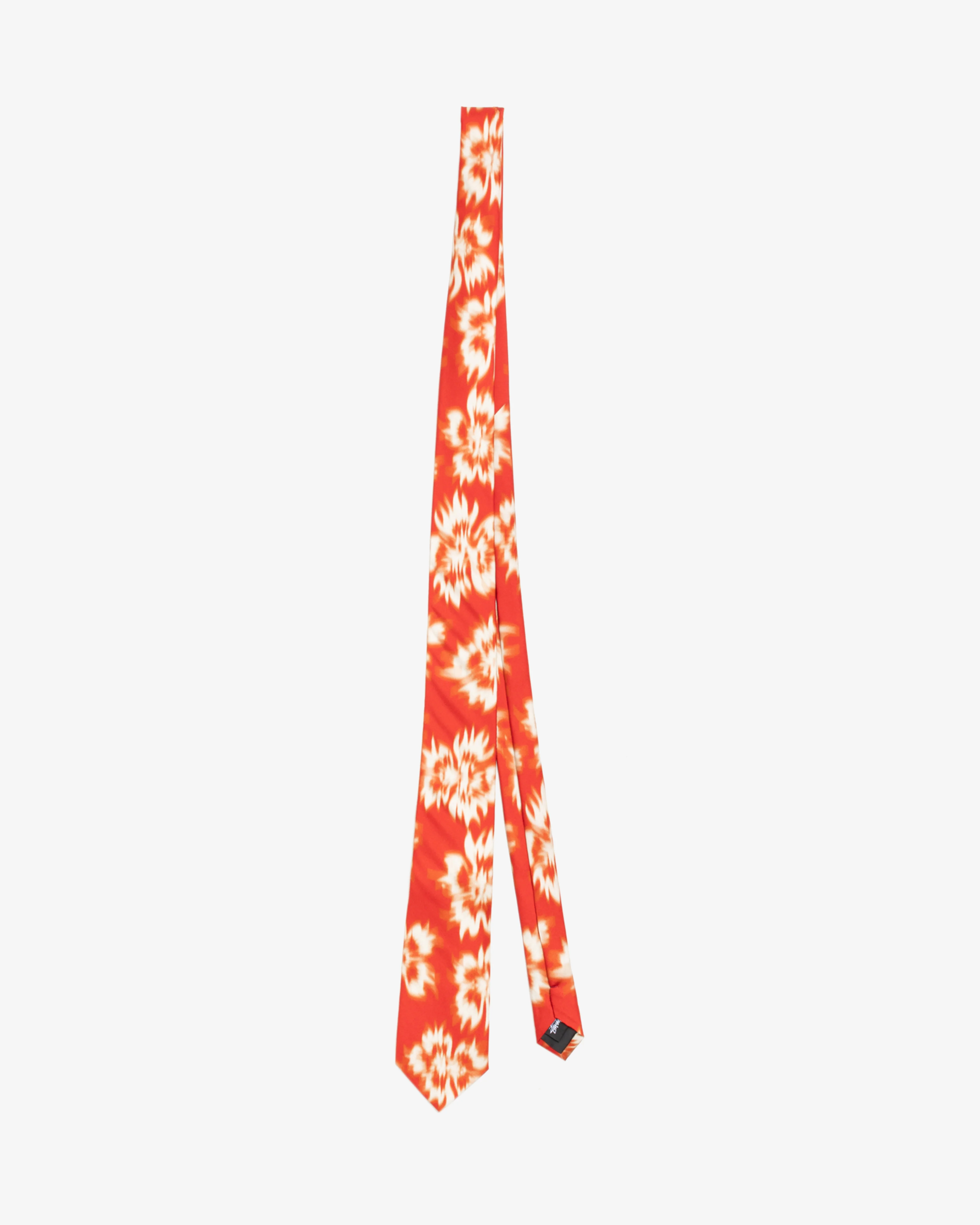 Stüssy - Men's Motion Flower Tie - (Red) - Image 2