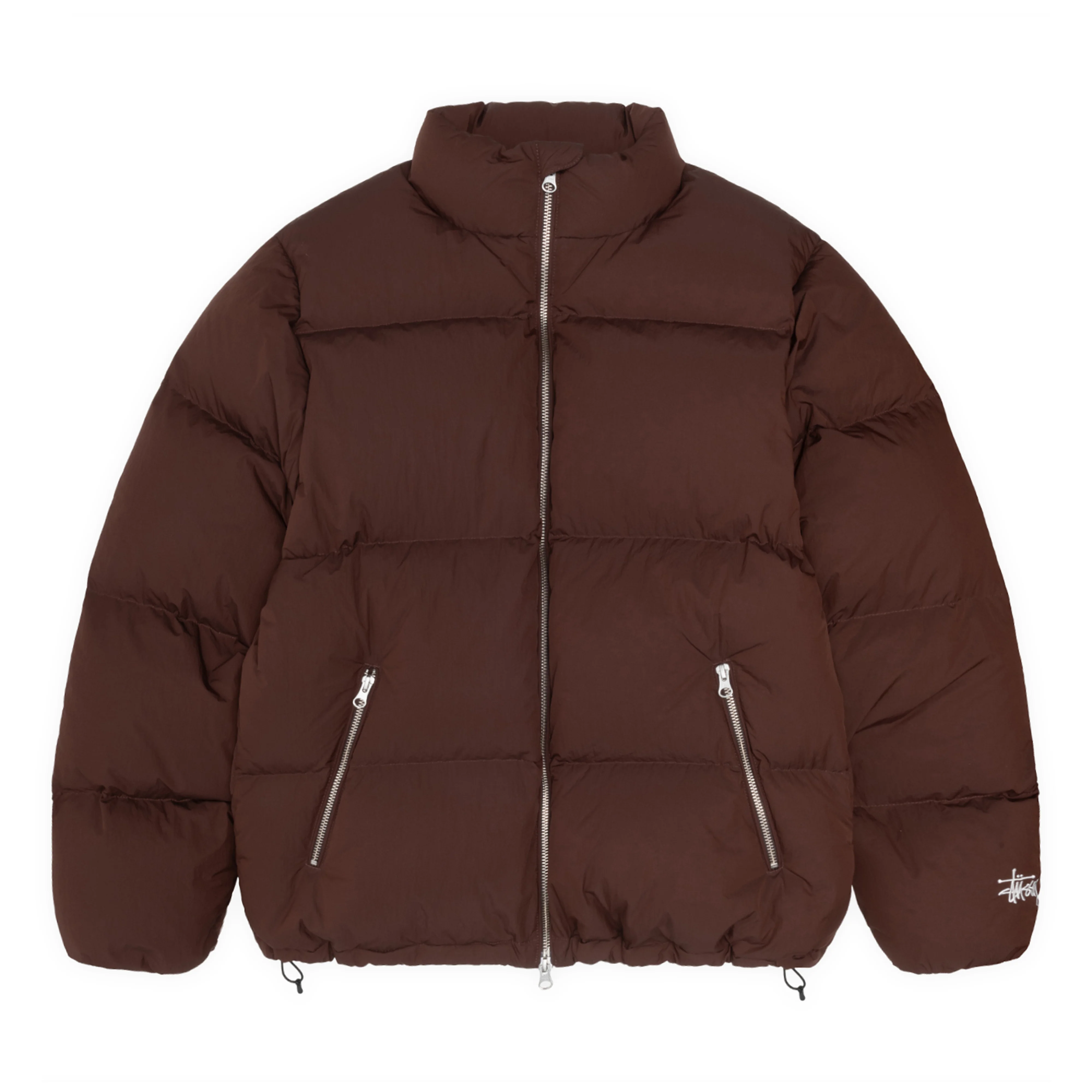 Stüssy - Men's Nylon Down Puffer - (Brown)