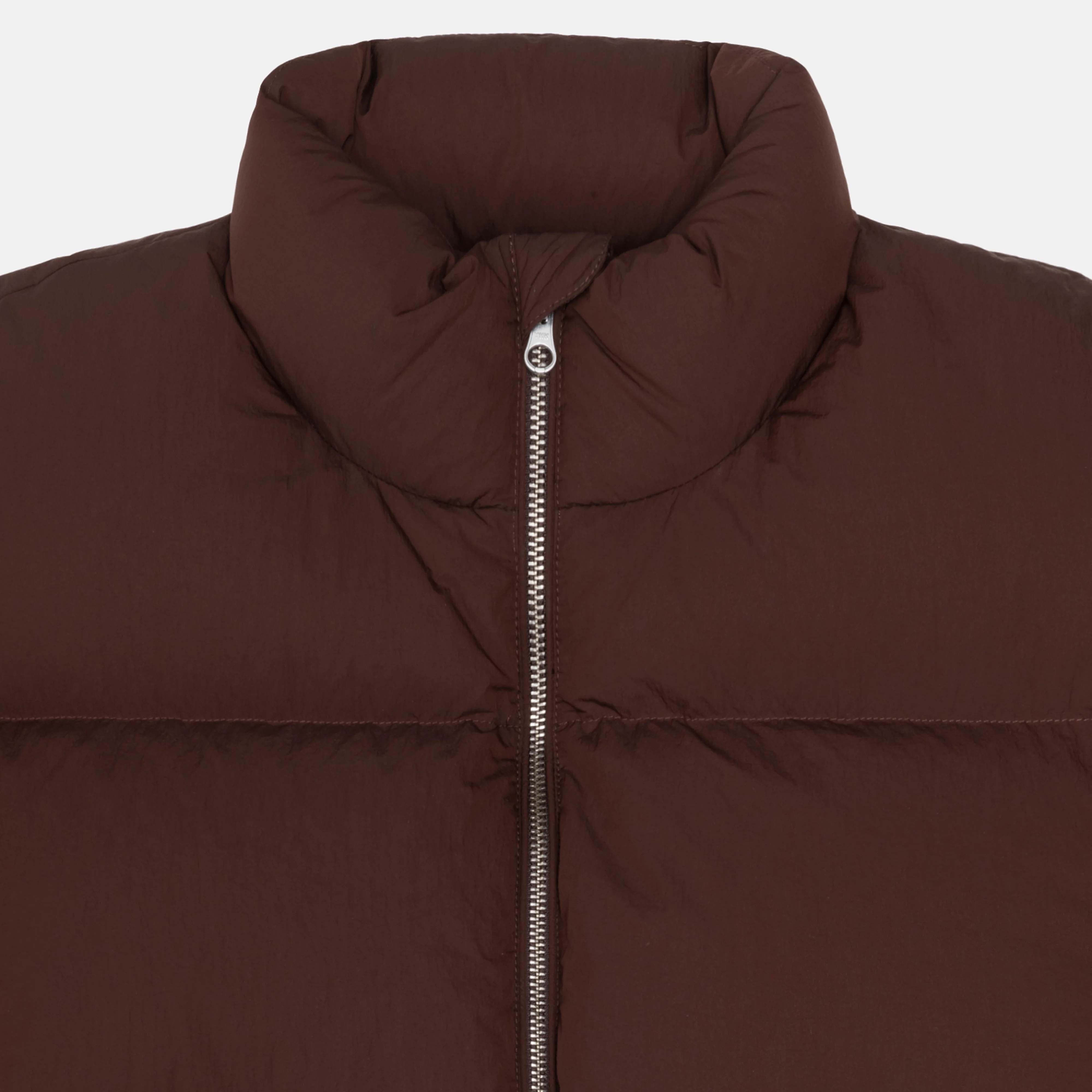 Stüssy - Men's Nylon Down Puffer - (Brown) - Image 3