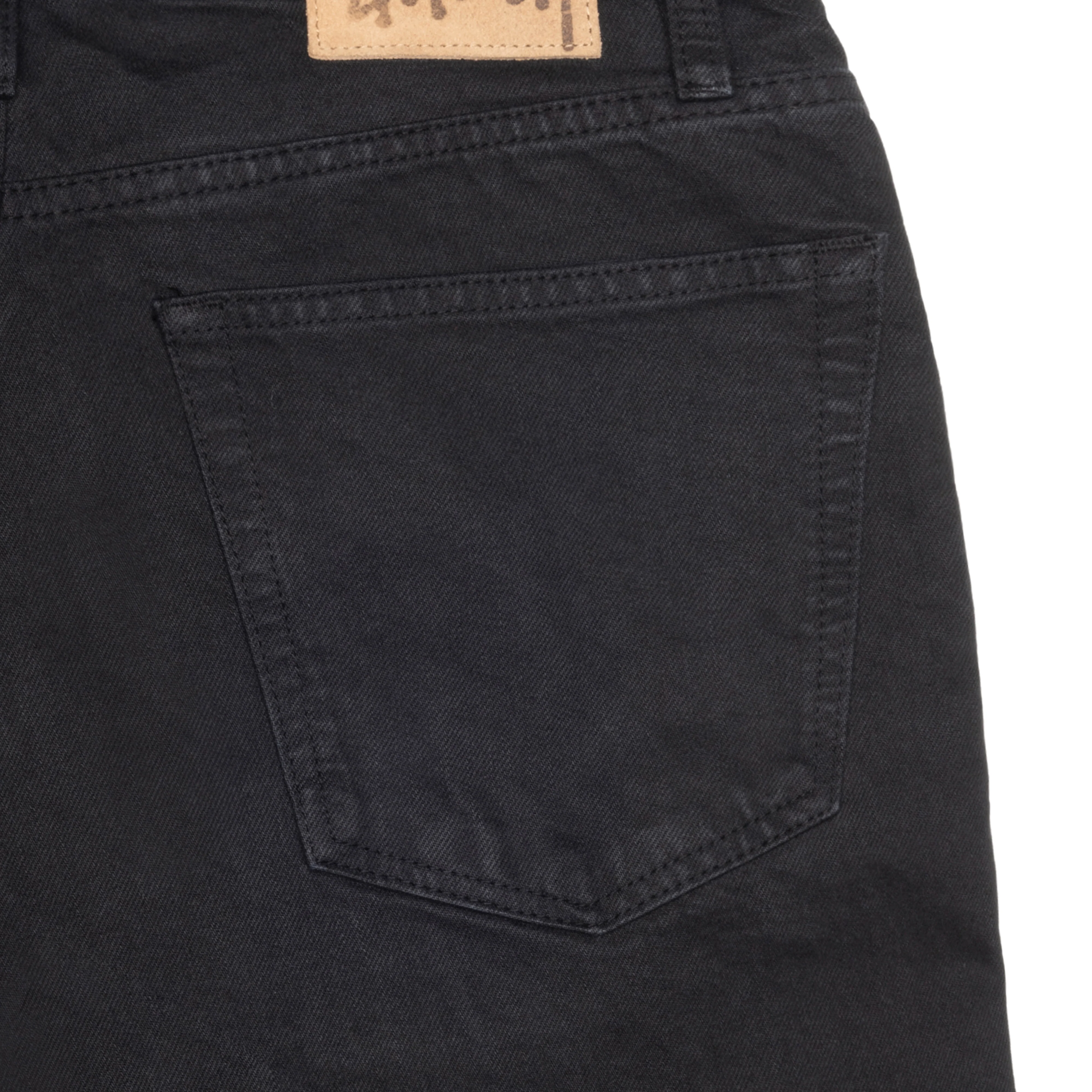 Stüssy - Men's Overdyed Classic Jeans - (Black) - Image 4