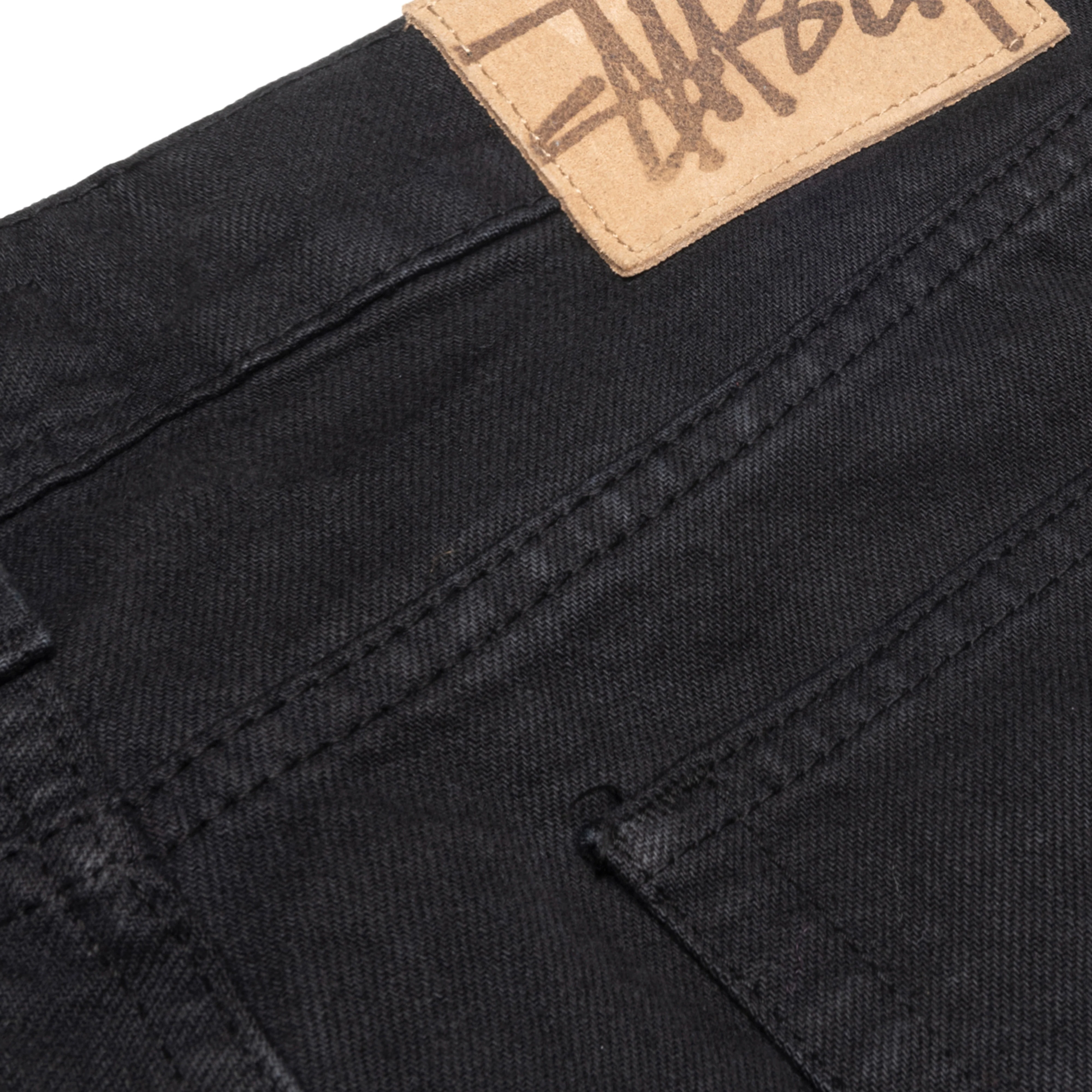 Stüssy - Men's Overdyed Classic Jeans - (Black) - Image 6