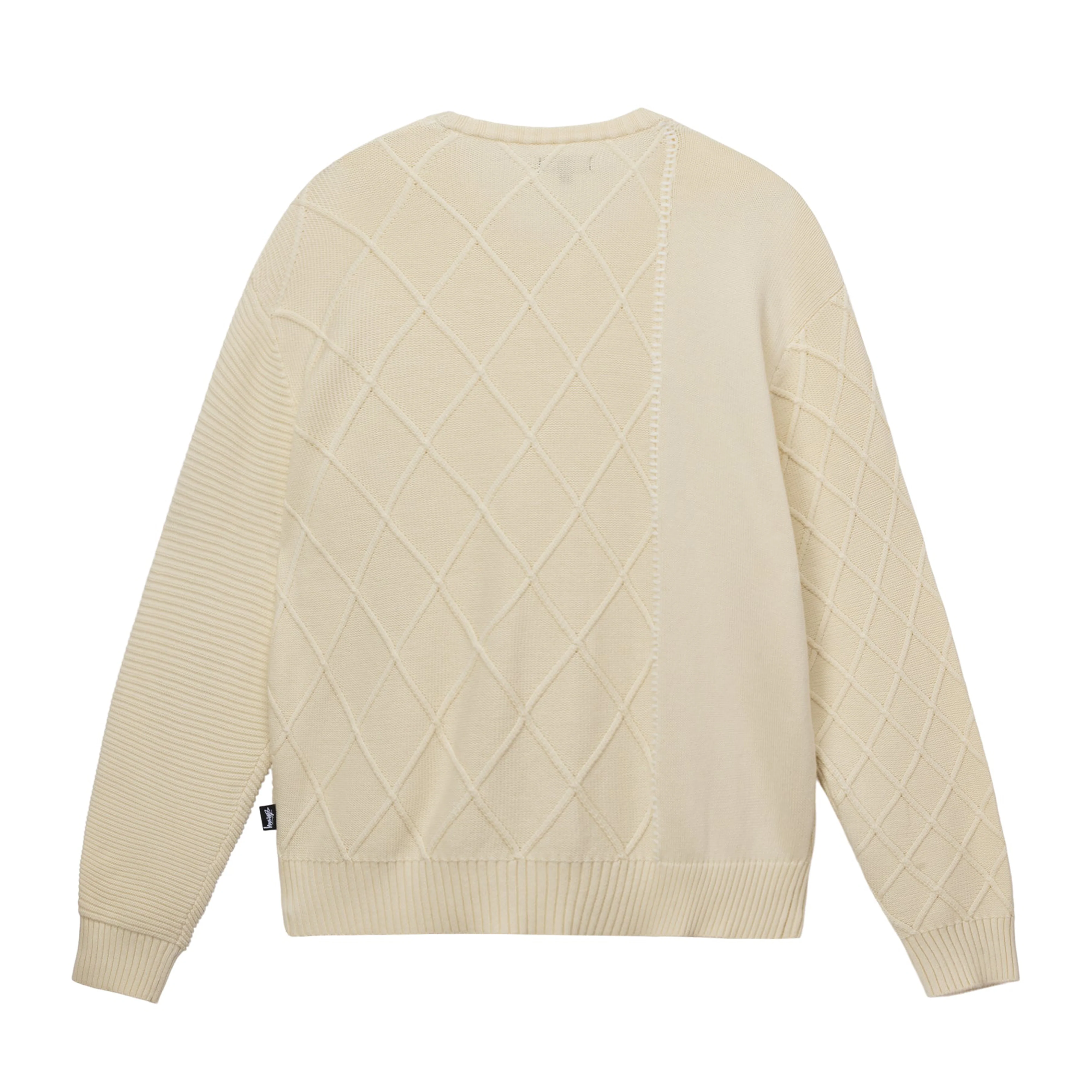 Stüssy - Patchwork Sweater - (Natural) - Image 2