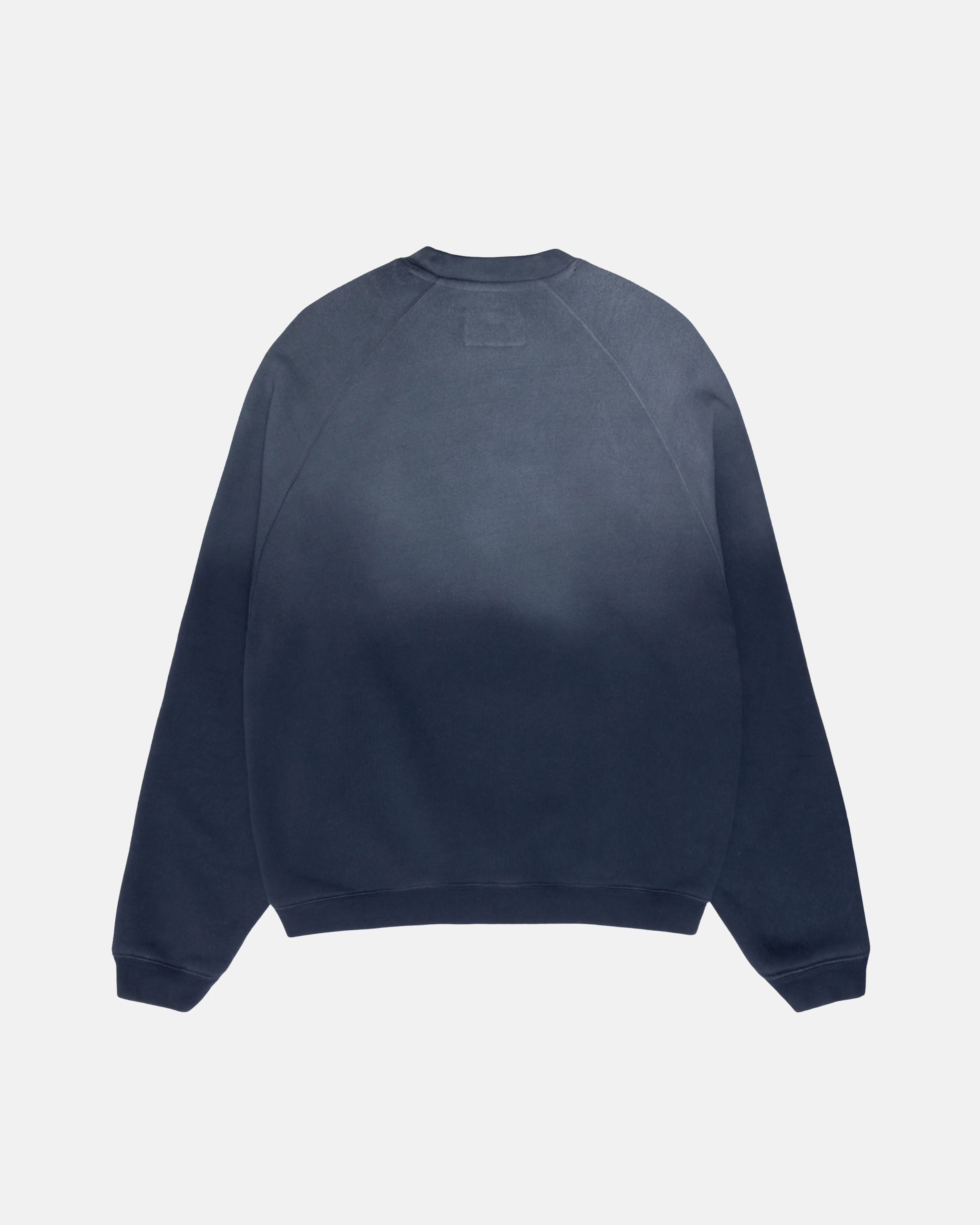 Stüssy - Men's Raglan Sleeve Crew - (Navy) - Image 2