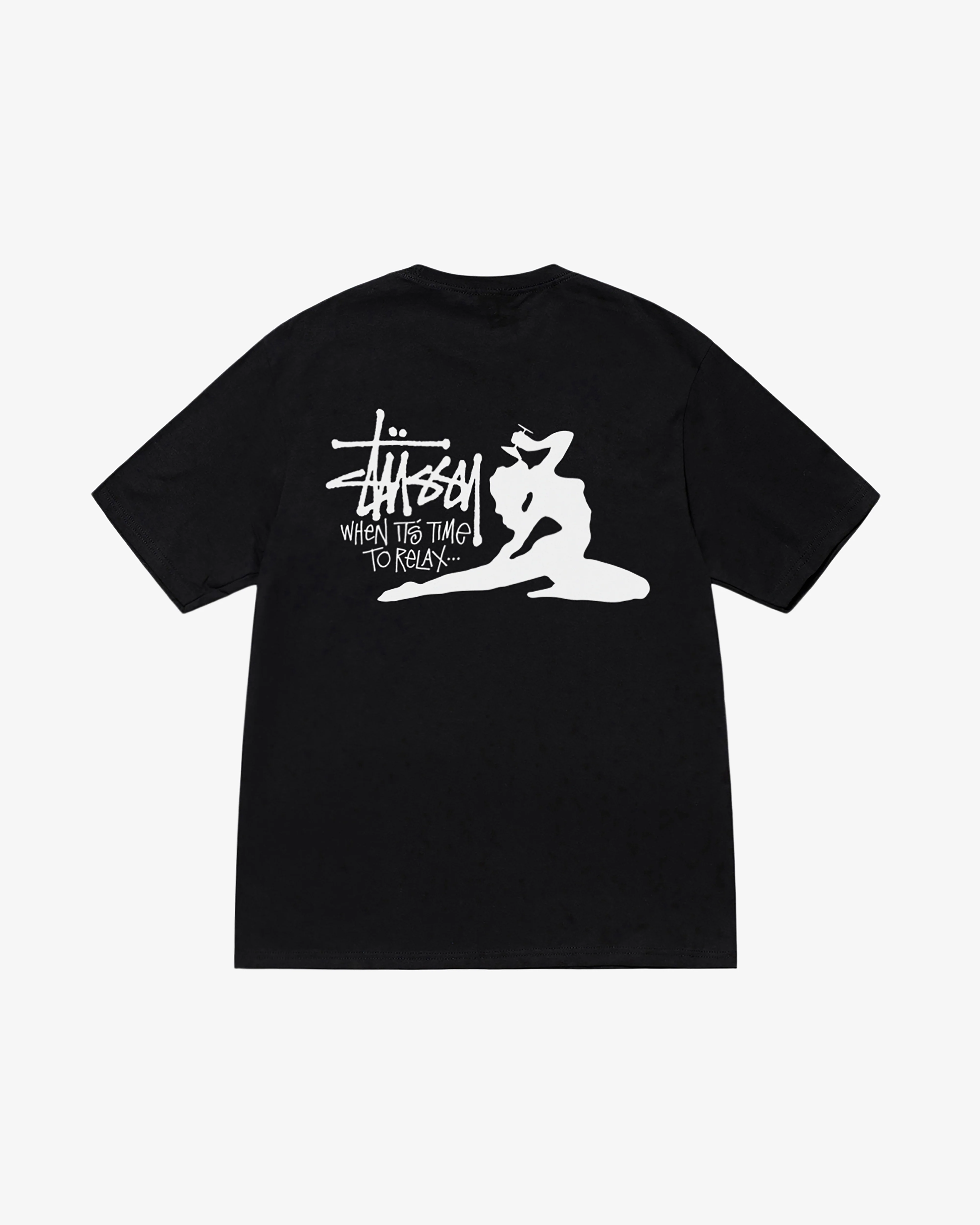 Stüssy - Men's Relax T-Shirt - (Black)
