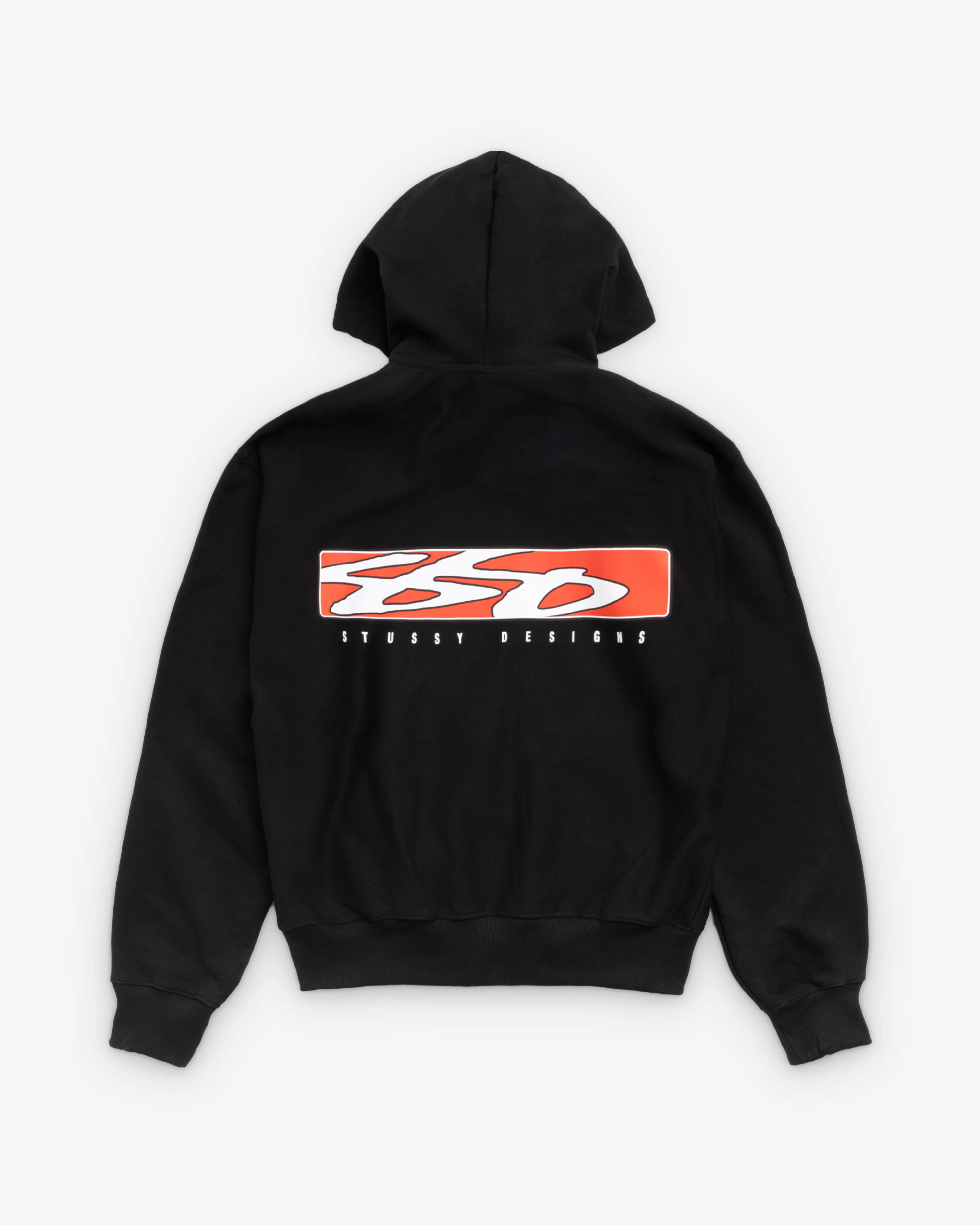 Stüssy - Men's S Box Zip Hood - (Black) - Image 2