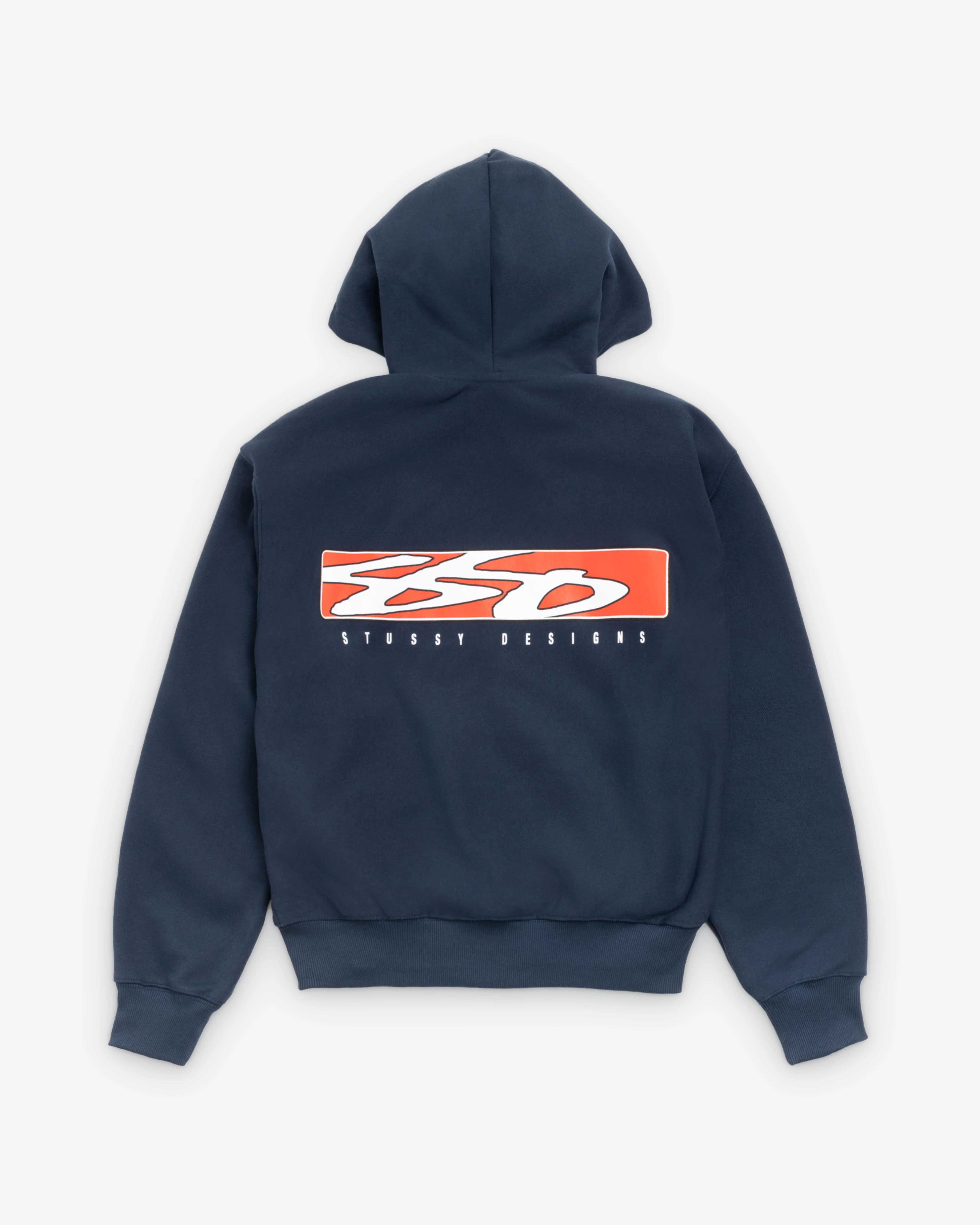 Stüssy - Men's S Box Zip Hood - (Navy) - Image 2