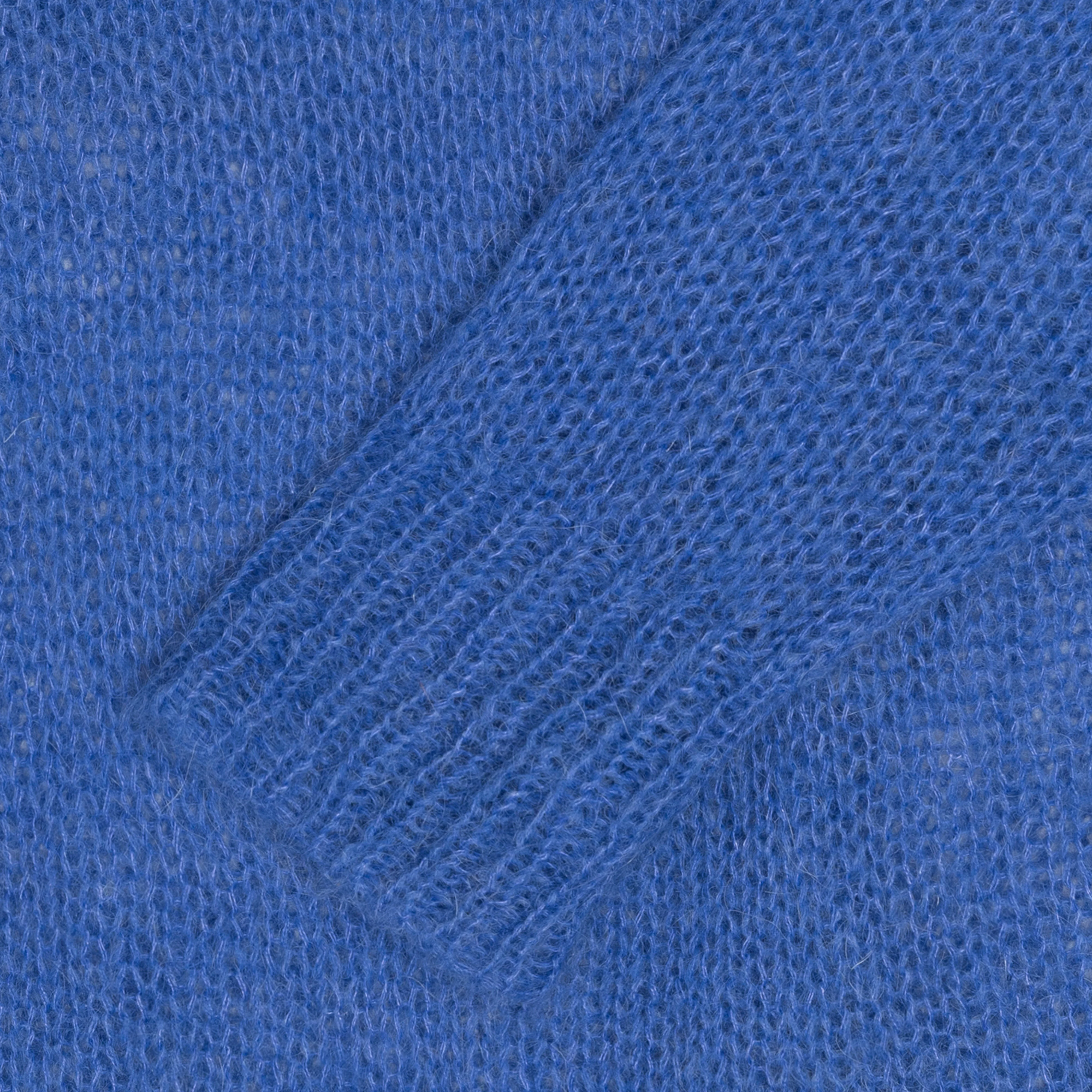Stüssy - Men's S Loose Knit Sweater - (Blue) - Image 4