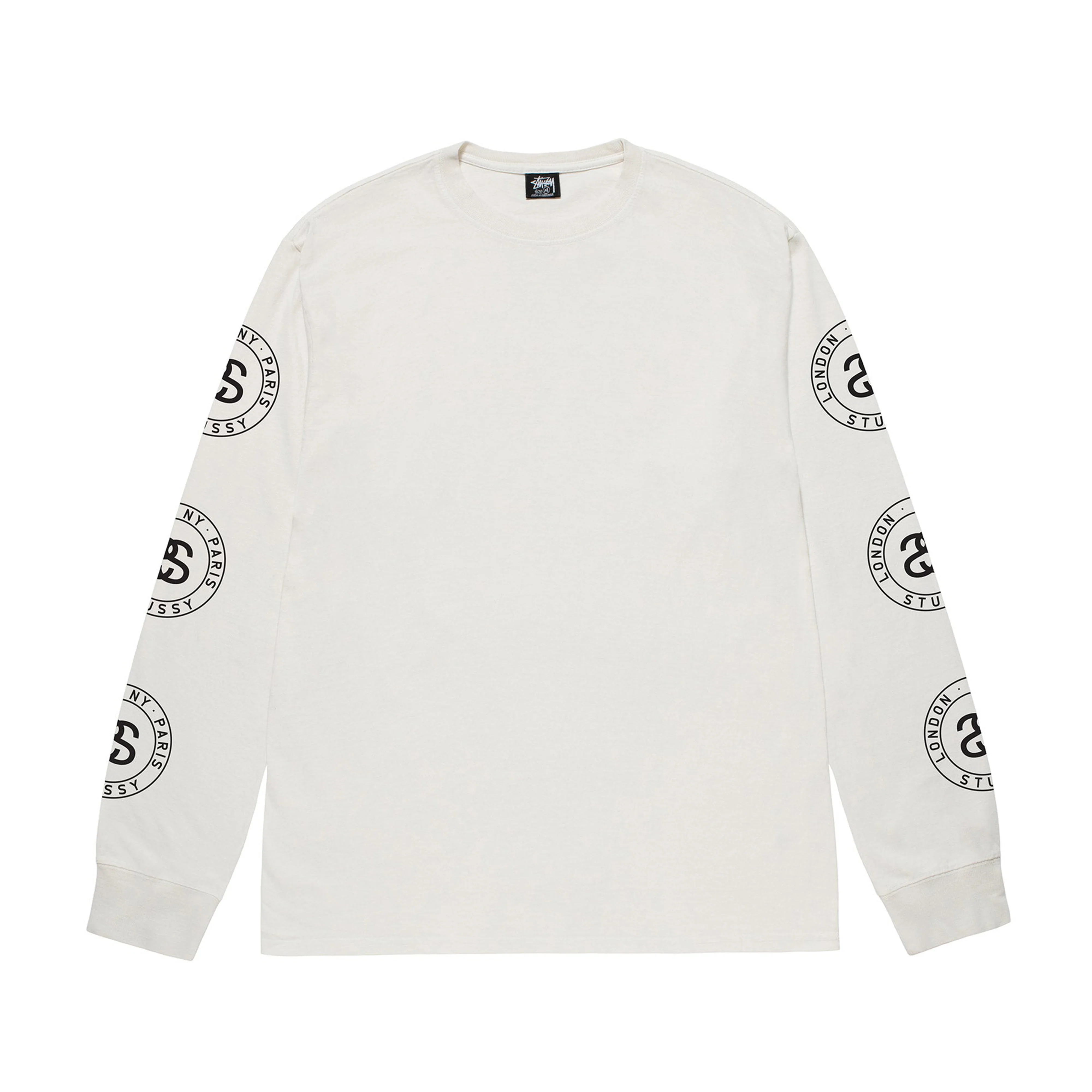 Stüssy - Seal Pig. Dyed L/S Tee - (Natural)