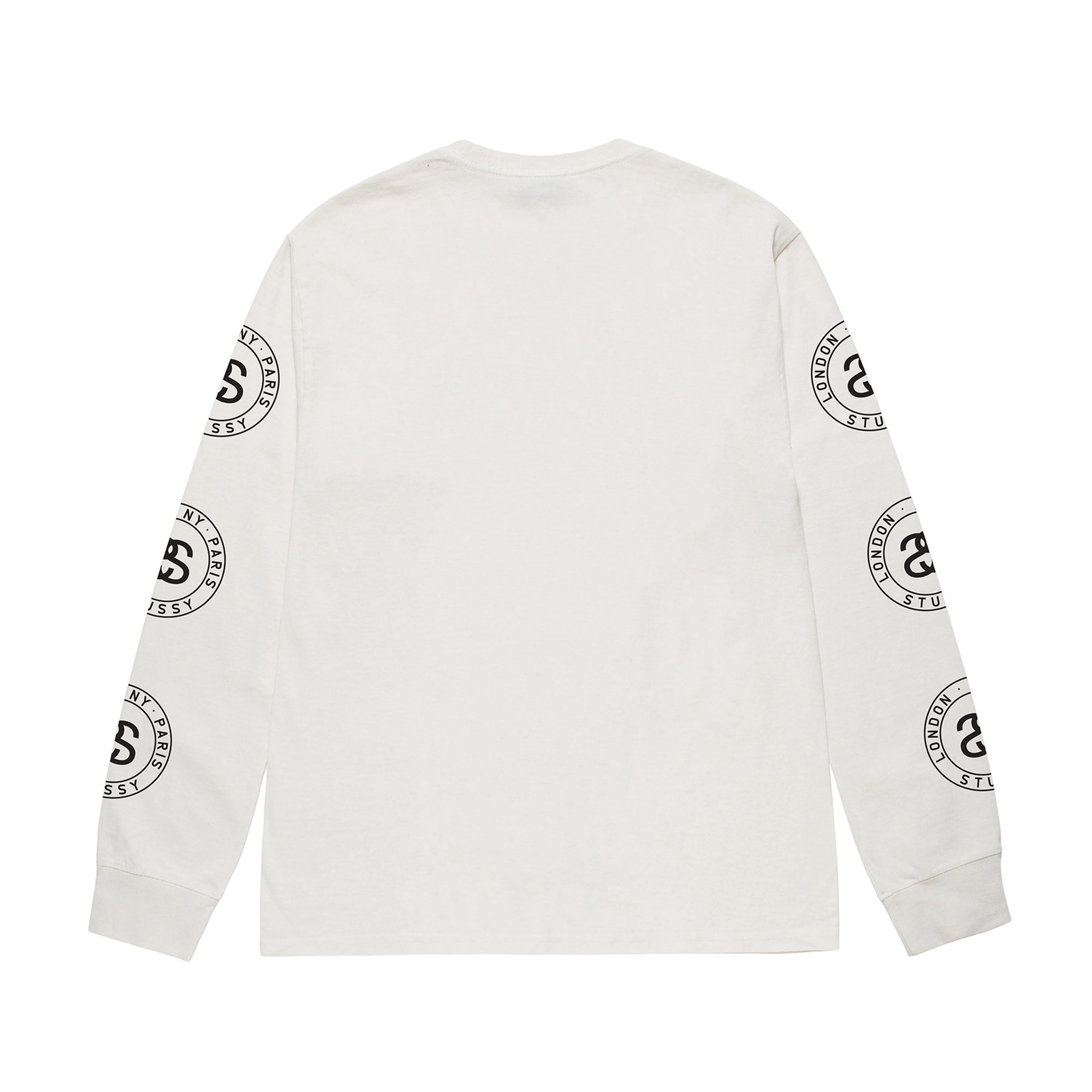 Stüssy - Seal Pig. Dyed L/S Tee - (Natural) - Image 2
