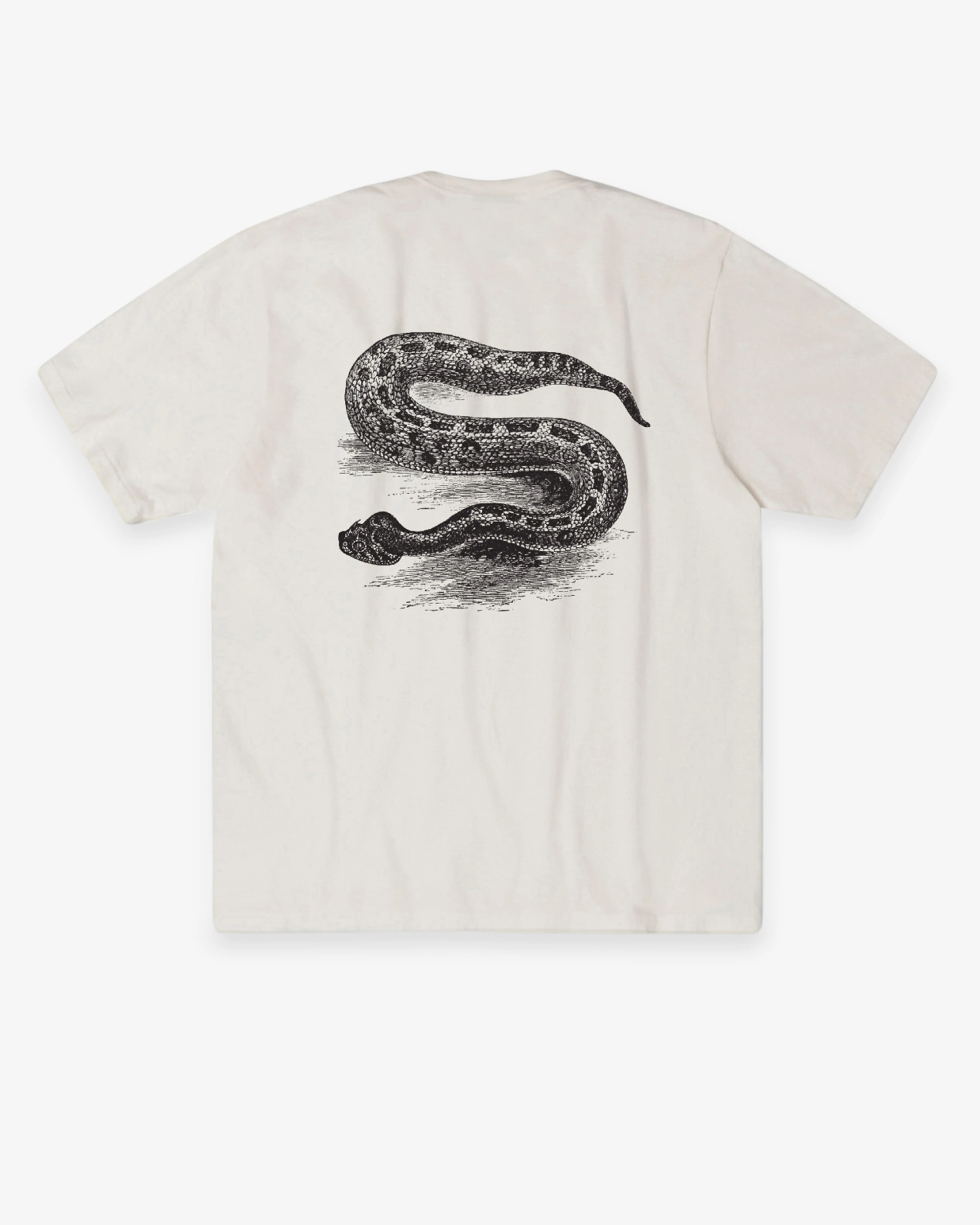 Stüssy - Men's Serpent Pig. Dyed T-Shirt - (Natural)