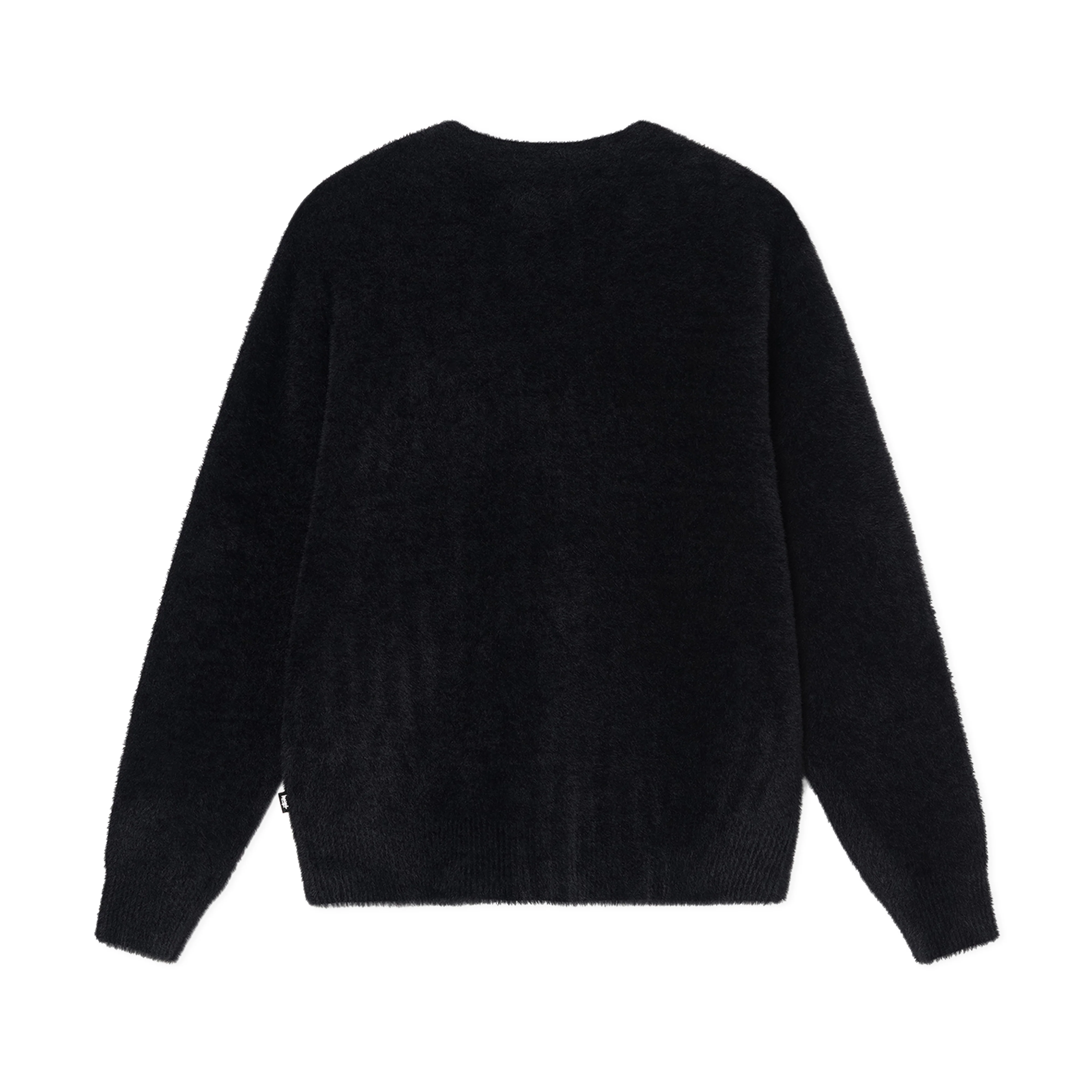 Stüssy - Men's Shaggy Cardigan - (Black) - Image 2