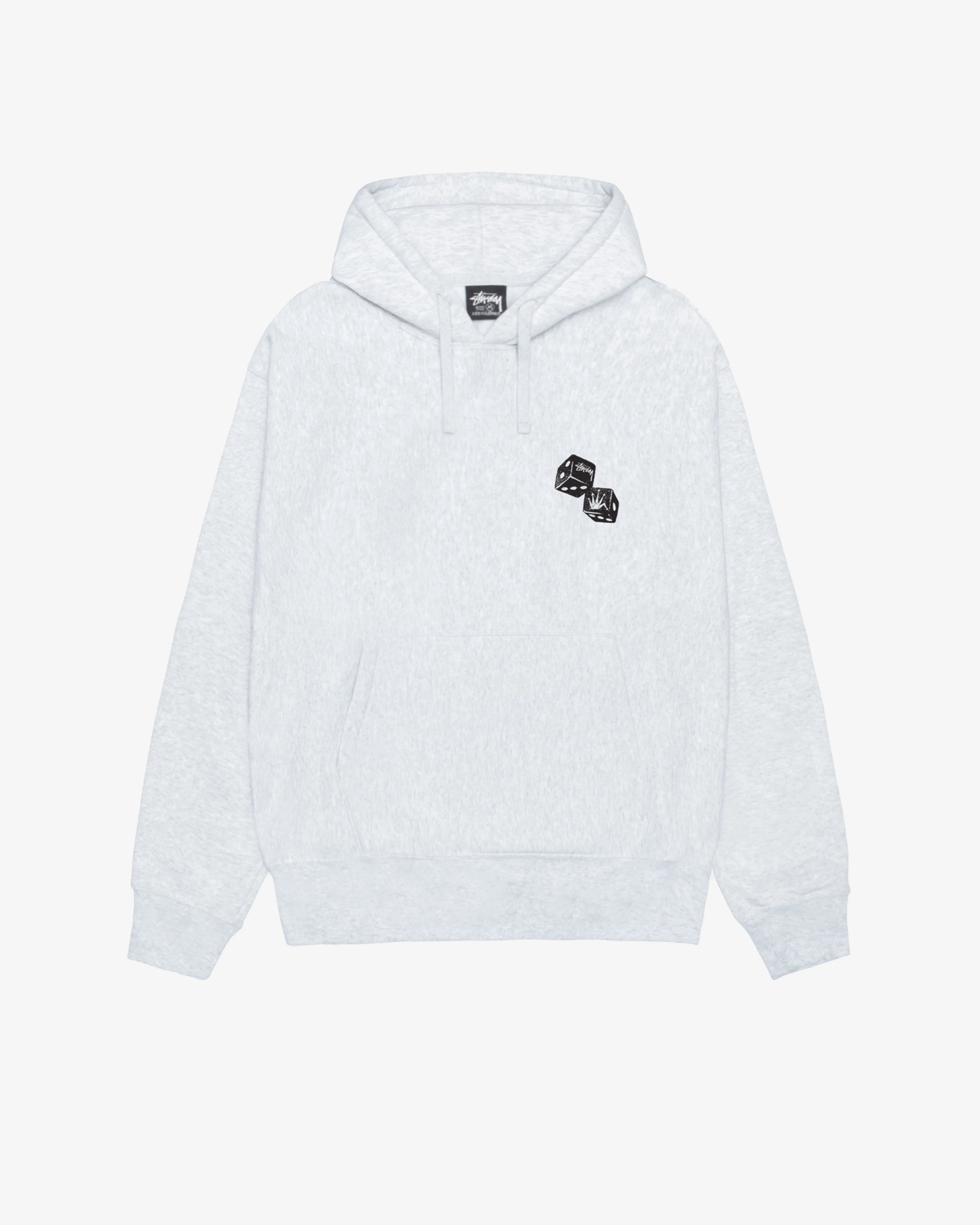 Stüssy - Men's Shakers Hoodie - (Ash Heather) - Image 2