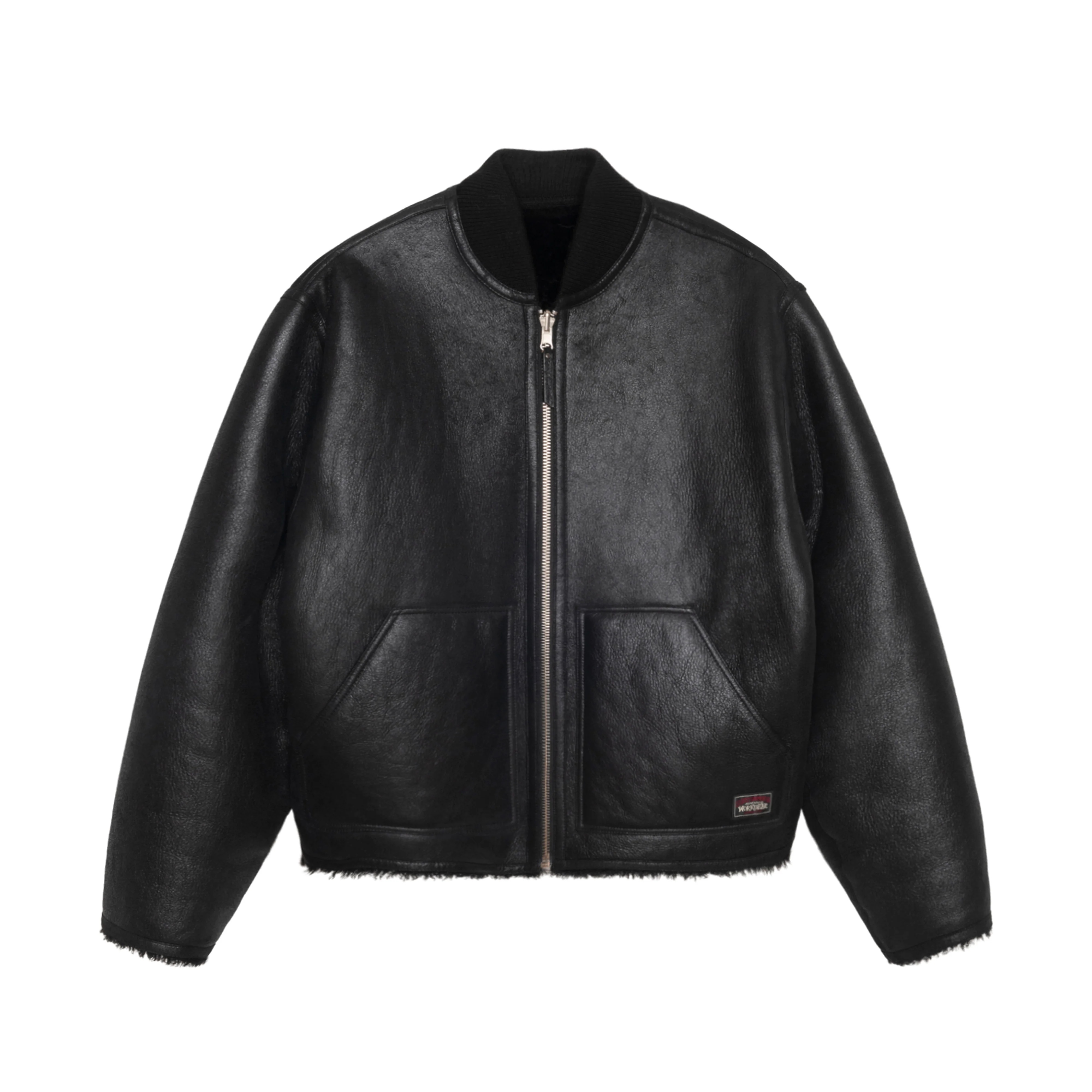 Stüssy - Shearling Bomber - (Black)