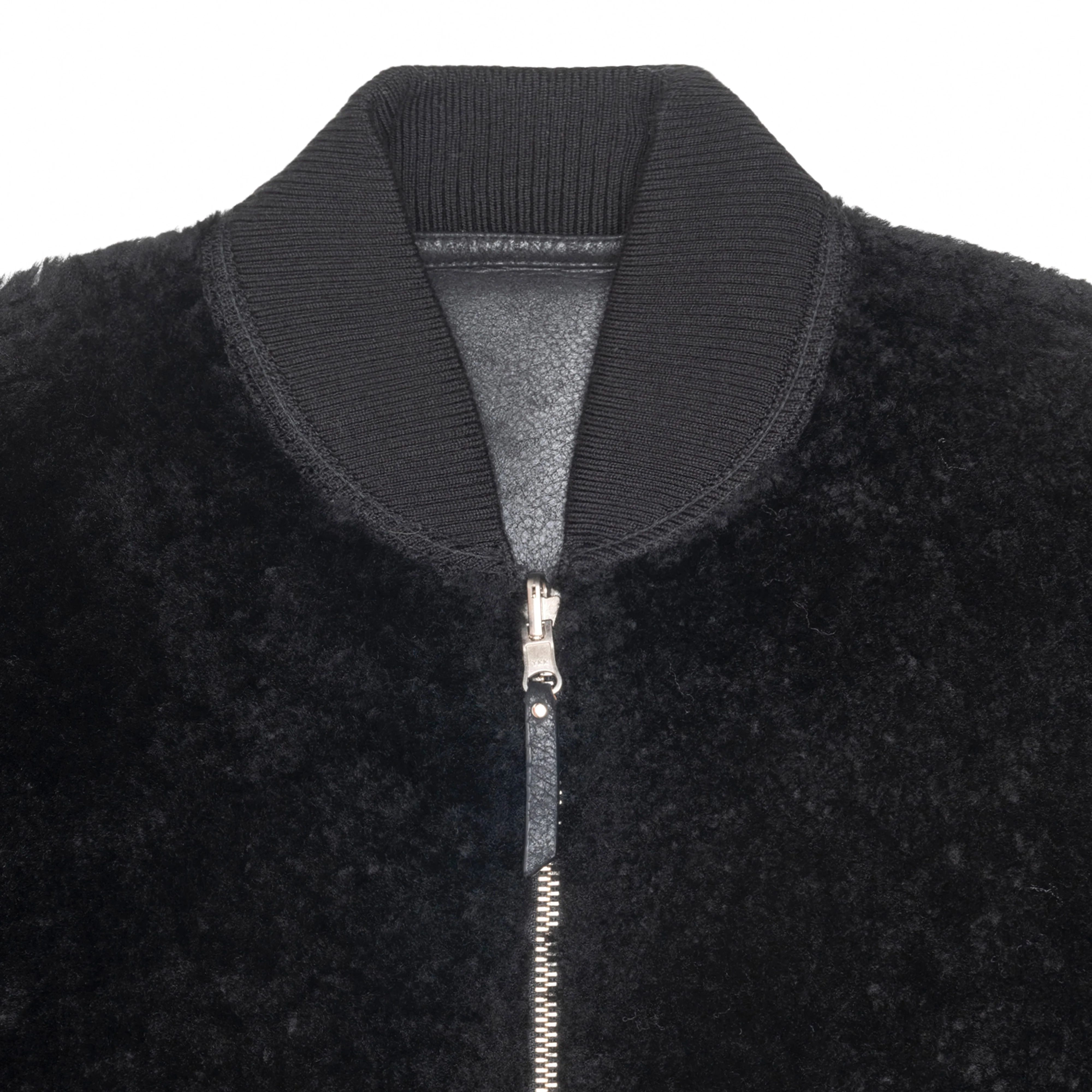 Stüssy - Shearling Bomber - (Black) - Image 7
