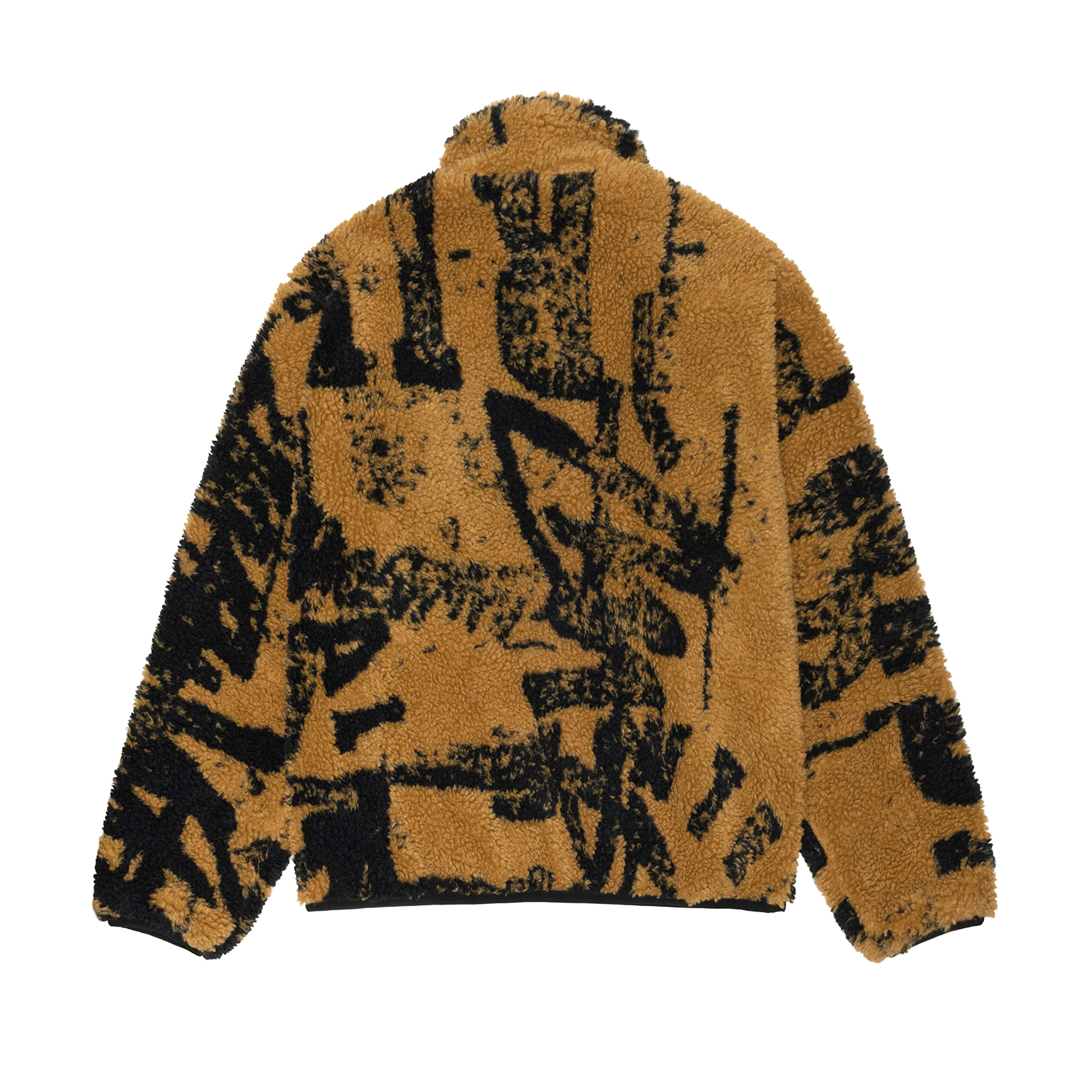 Stussy - Men's Sherpa Reversible Jacket - (Yellow) - Image 2