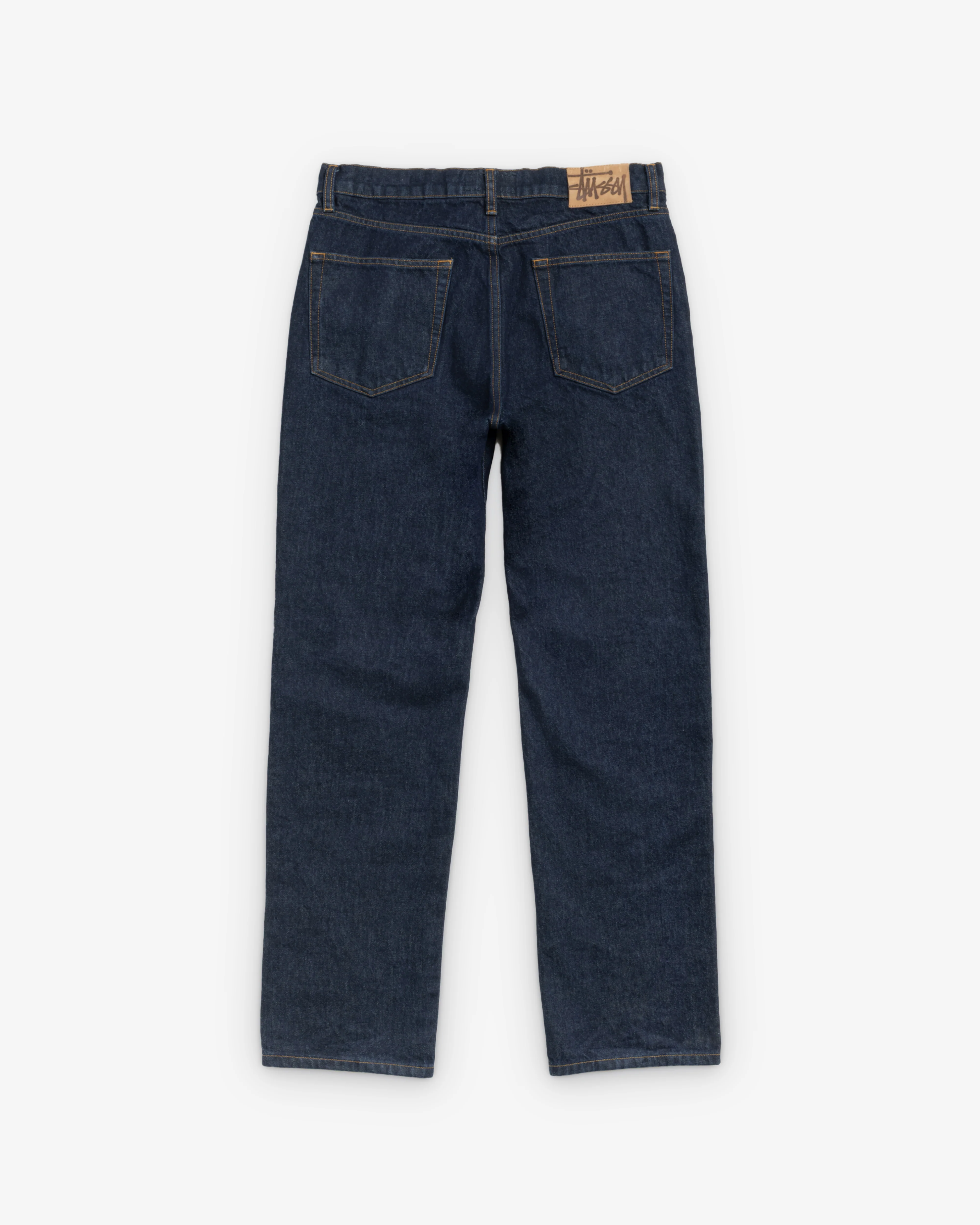 Stüssy - Men's New Slim Jeans Denim - (Rinsed Indigo) - Image 2