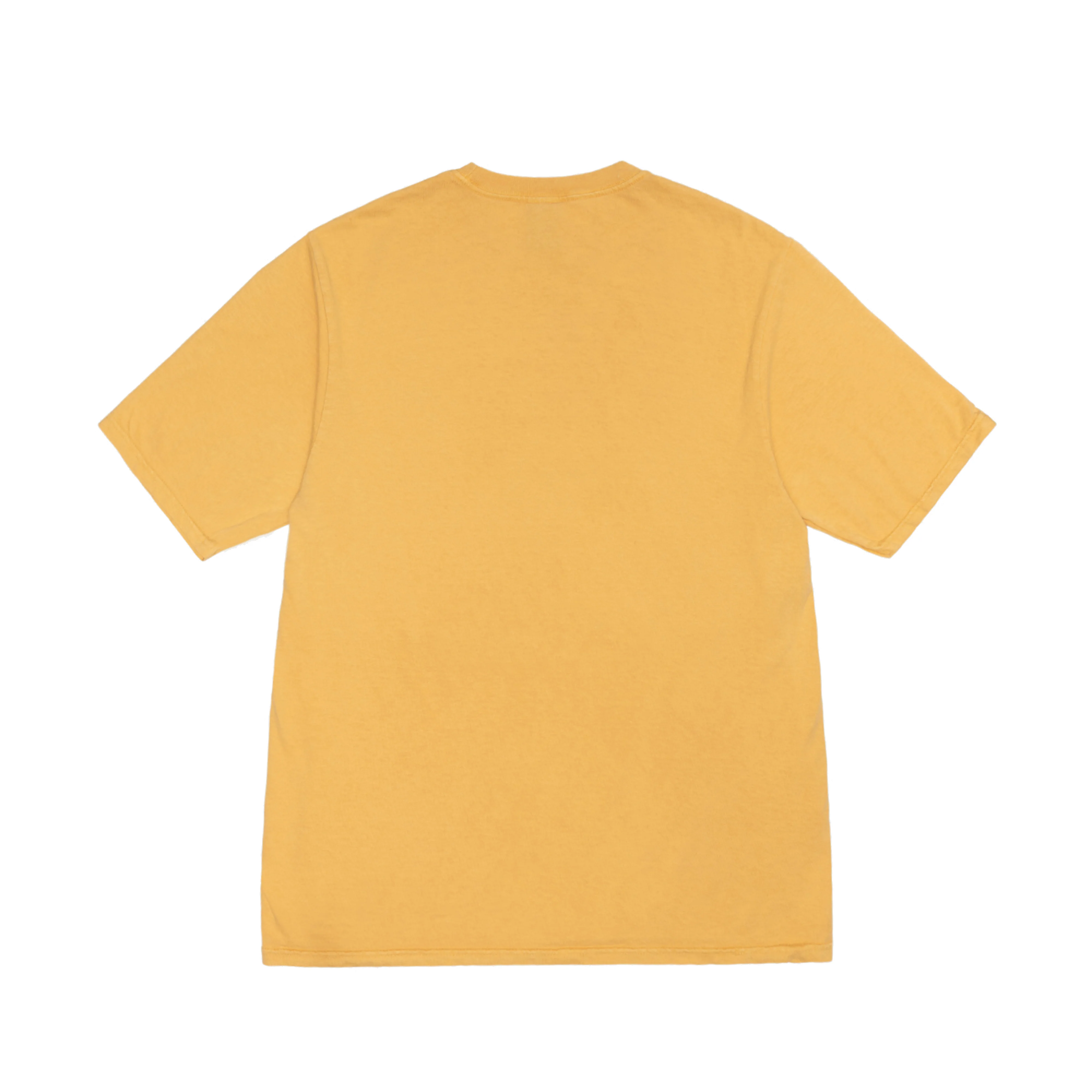 Stüssy - Men's Small Stock Pig. Dyed Tee - (Honey) - Image 2