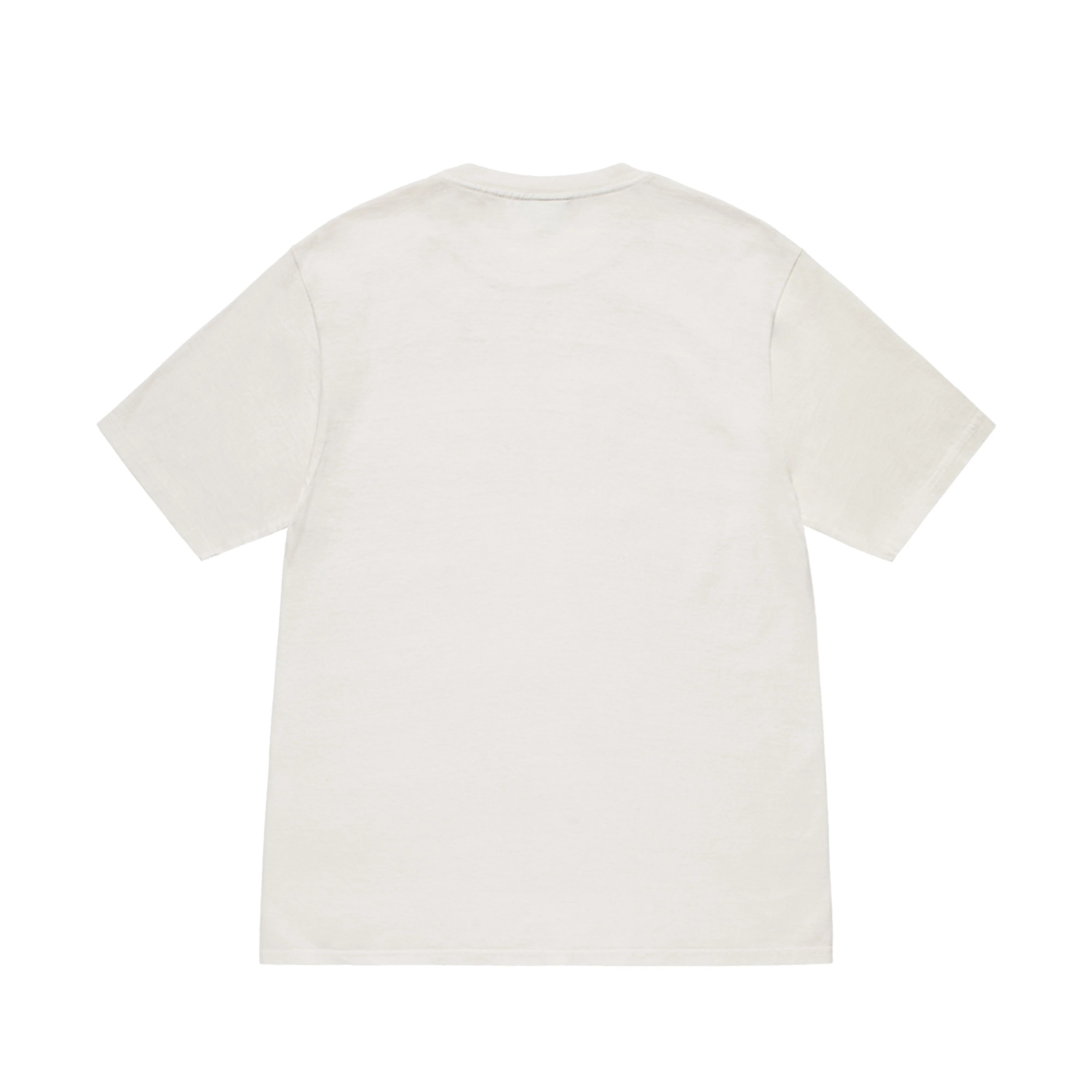 Stüssy - Men's Small Stock Pig. Dyed Tee - (Natural) - Image 2