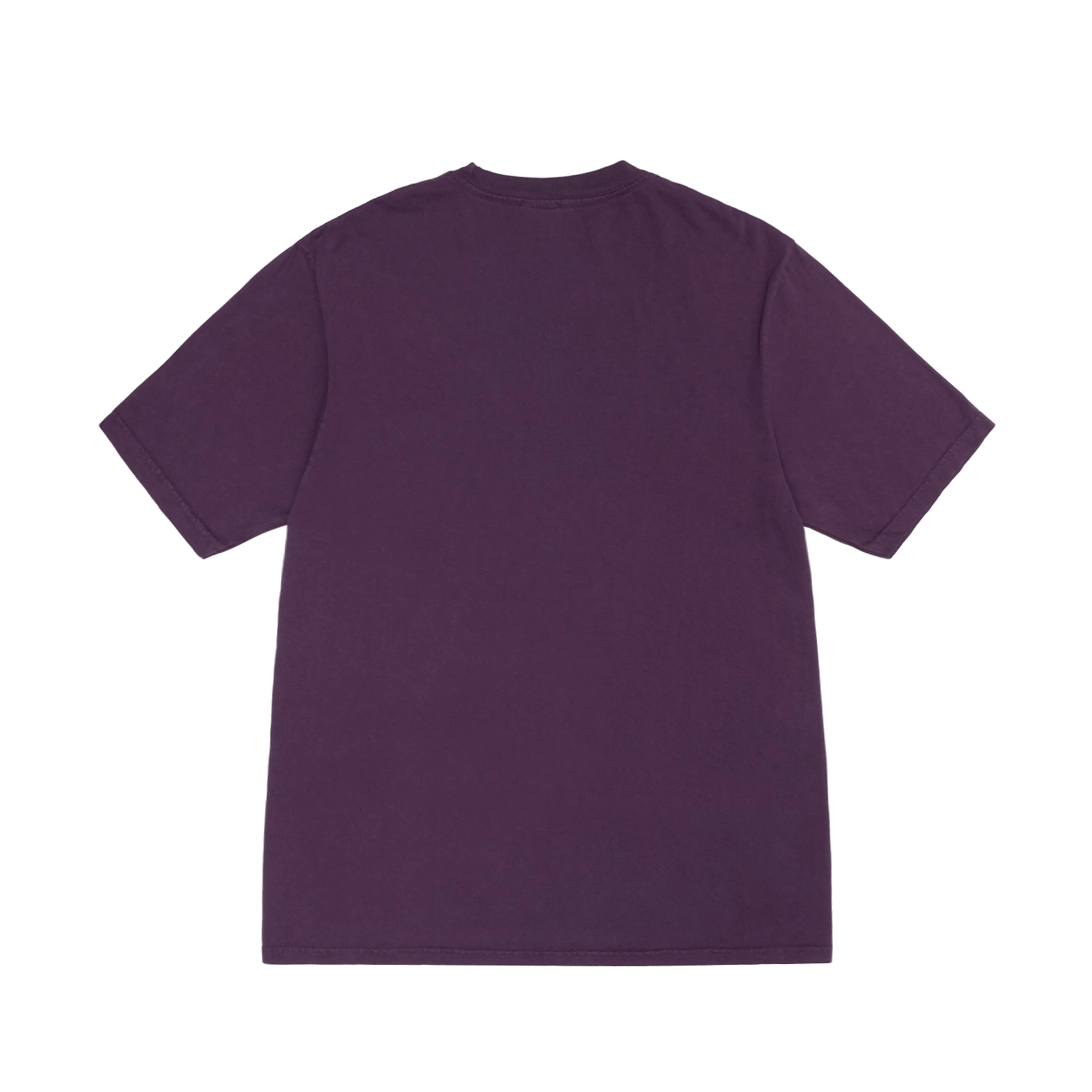 Stüssy - Men's Small Stock Pig. Dyed Tee - (Purple) - Image 2