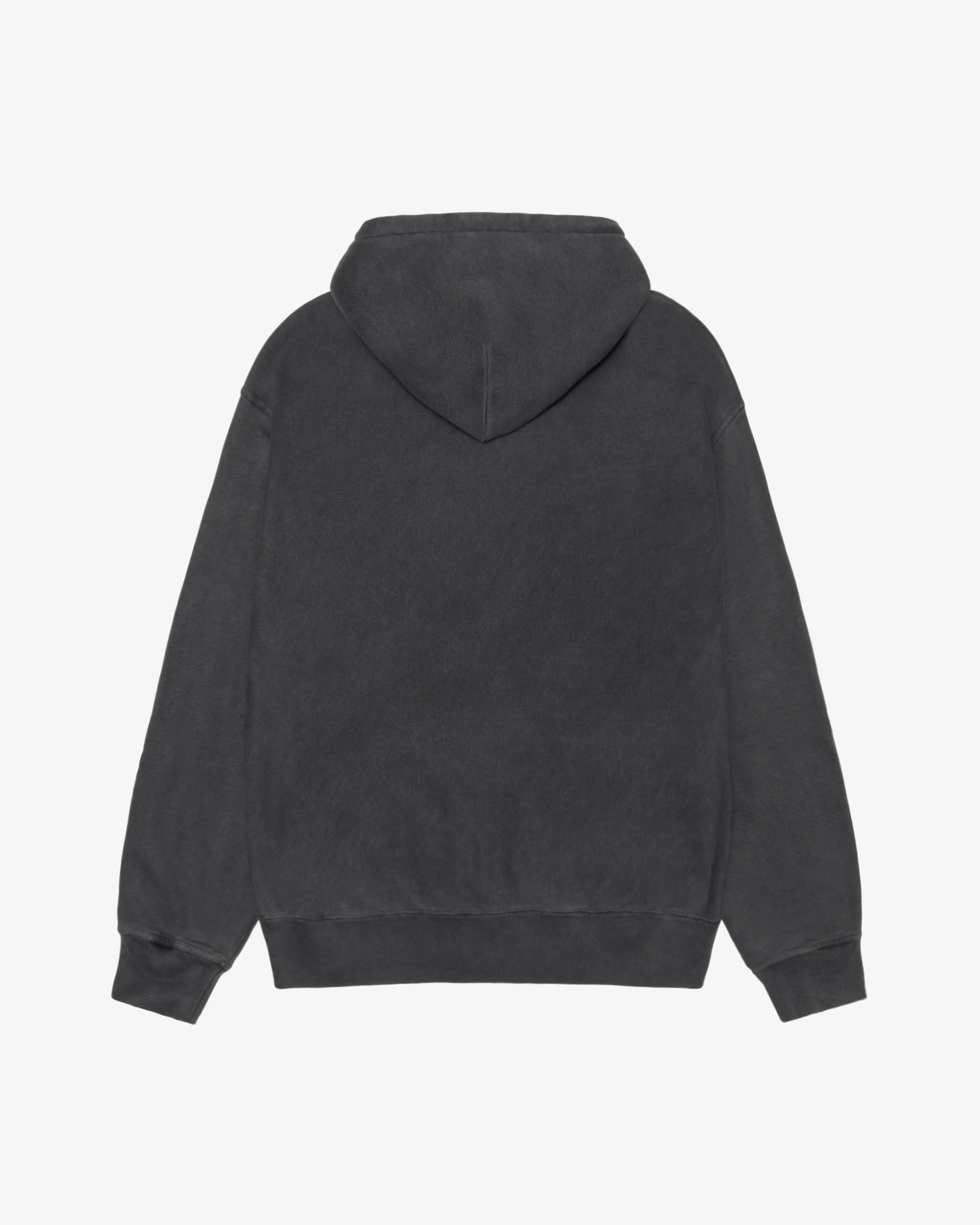 Stüssy - Men's Smooth Stock Pig. Dyed Hoodie - (Black) - Image 2