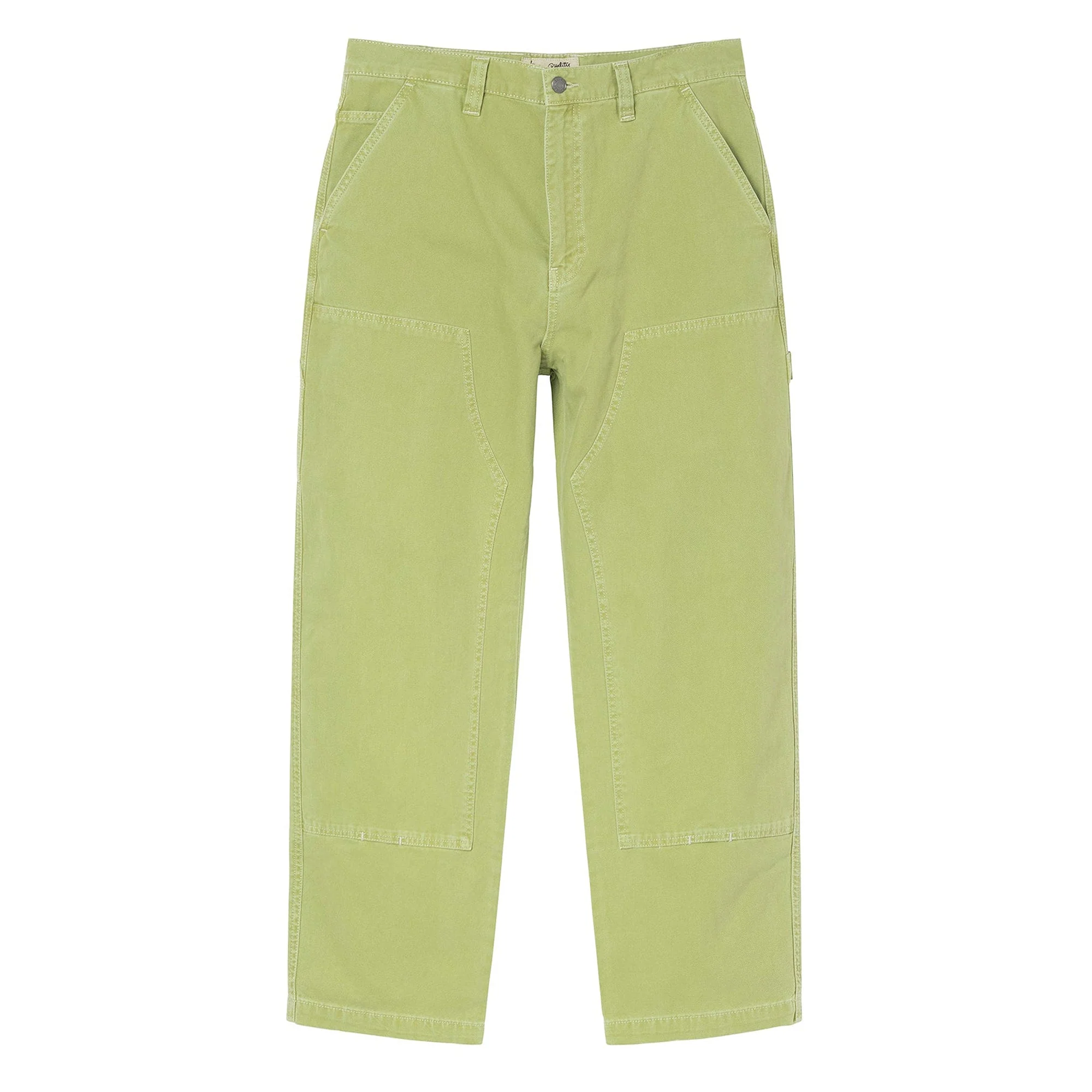Stüssy - Stone Washed Canvas Work Pant - (Lime)