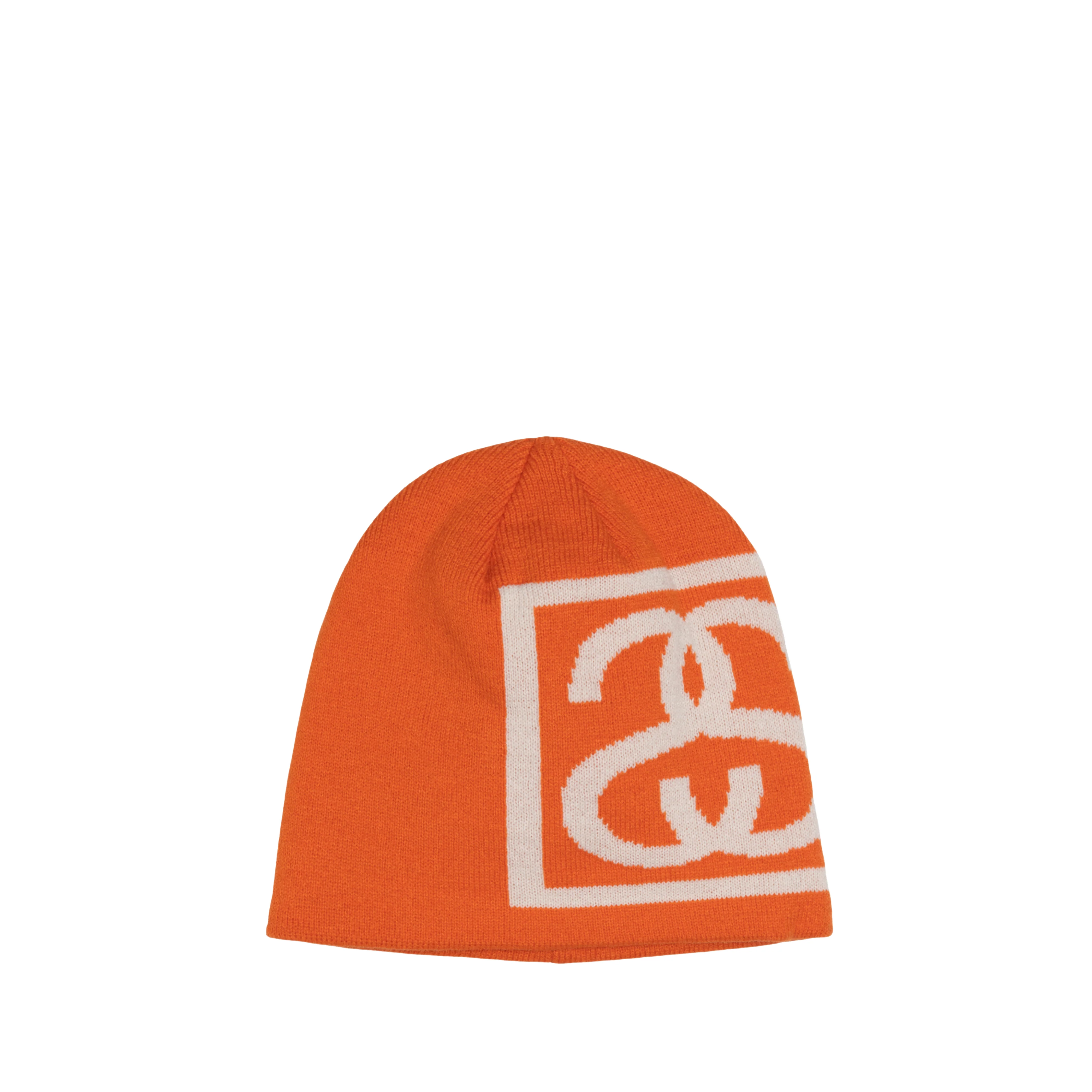 Stussy - SS Link Skull Cap - (Orange)