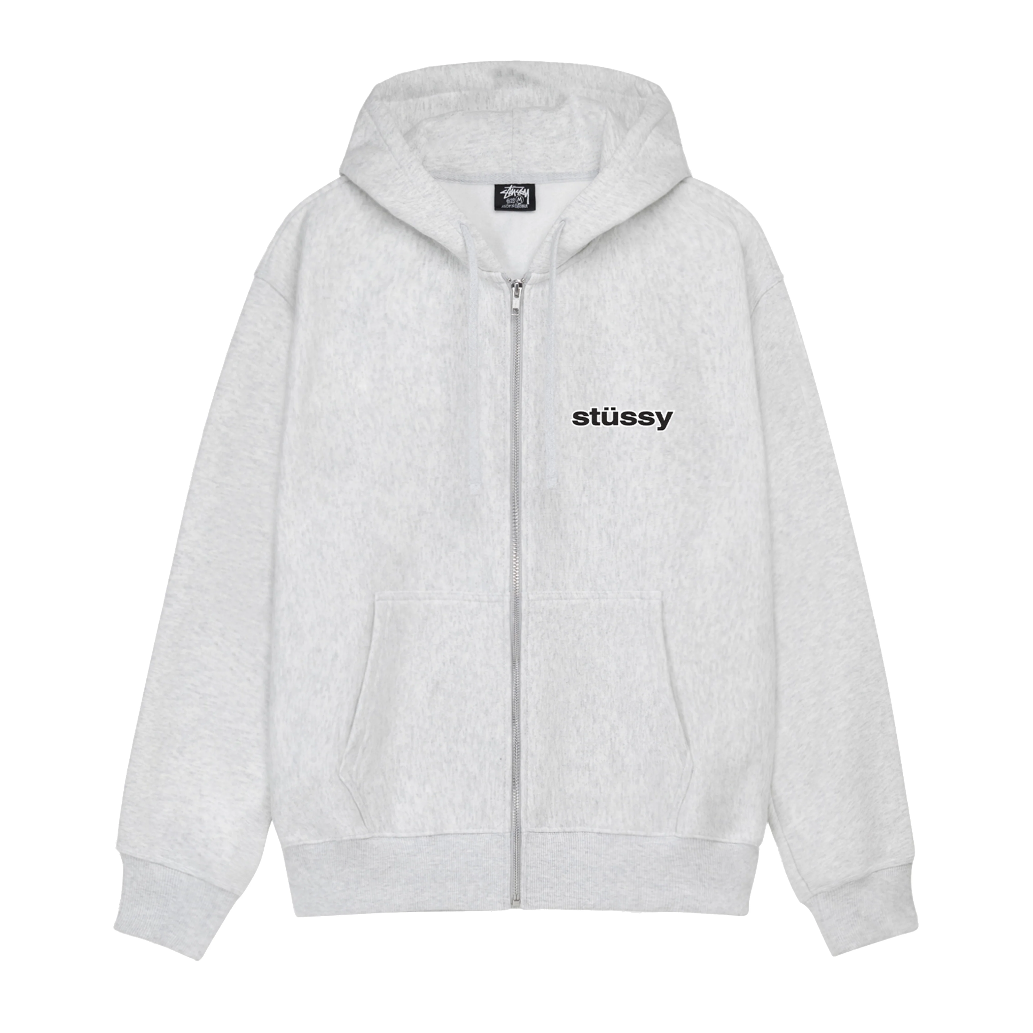 Stüssy - Men's Ss-Link Zip Hood - (Ash Heather)