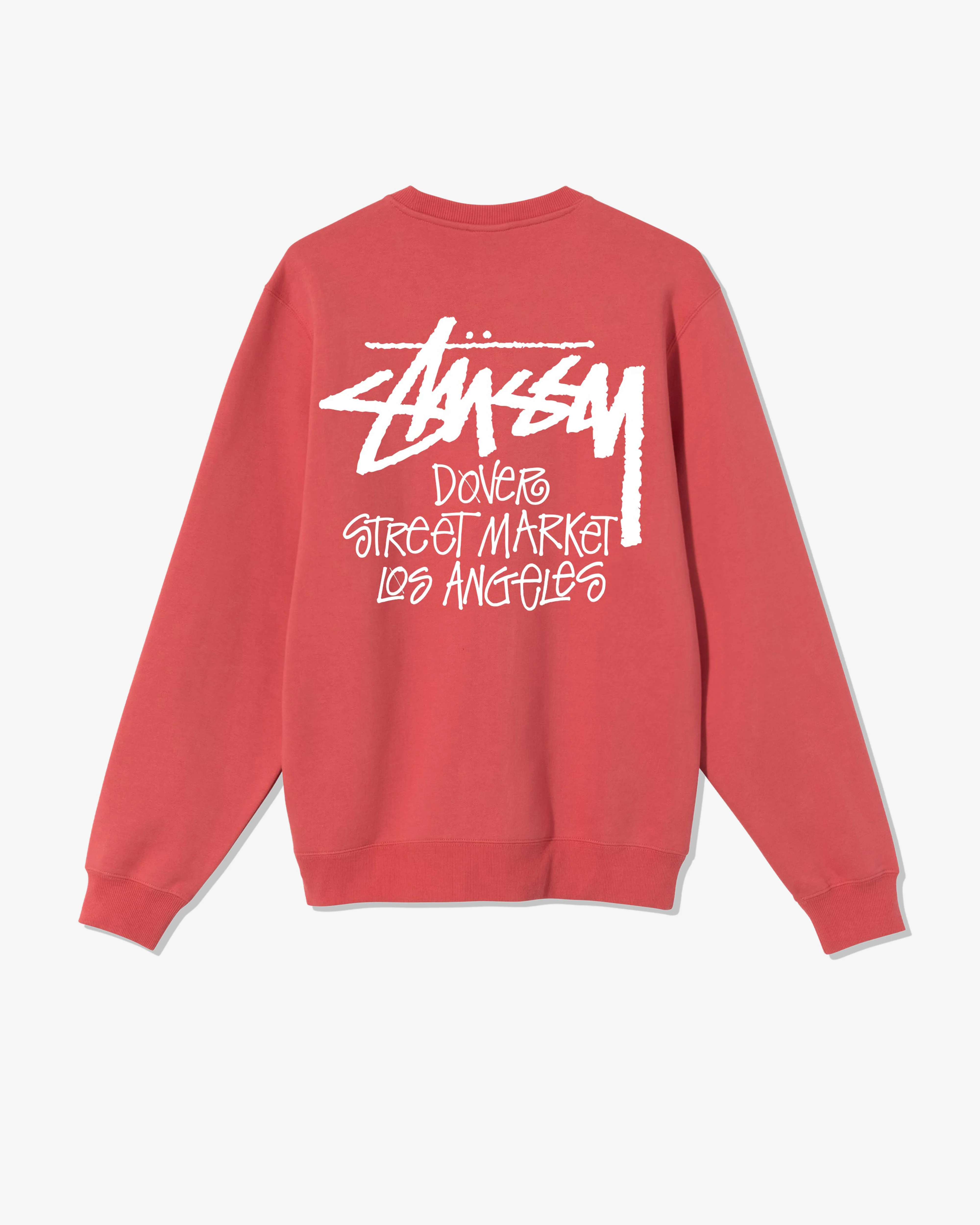 Stüssy - Men's DSM Los Angeles Crew - (Red)