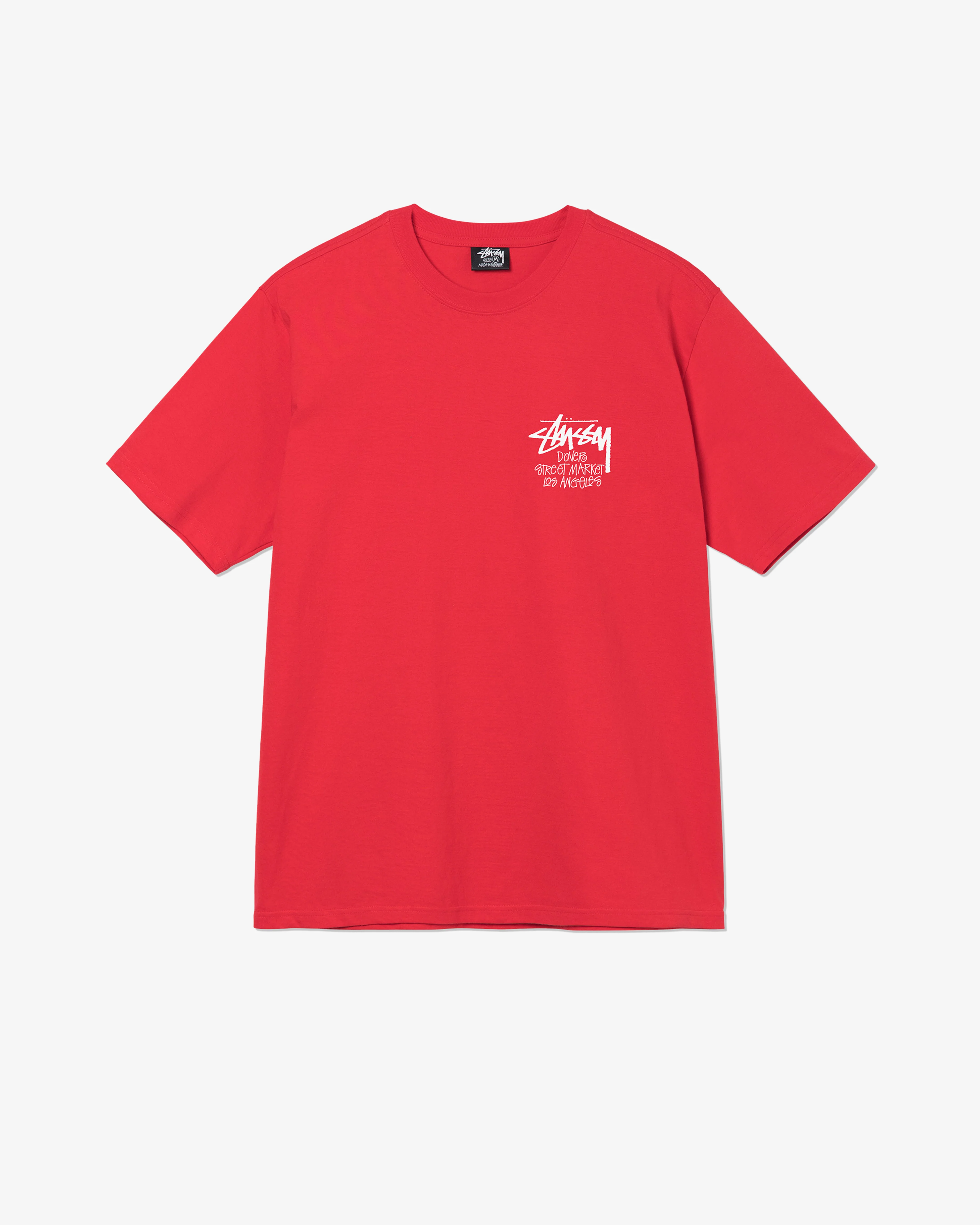 Stüssy - Men's DSM Los Angeles T-Shirt - (Dark Red) - Image 2