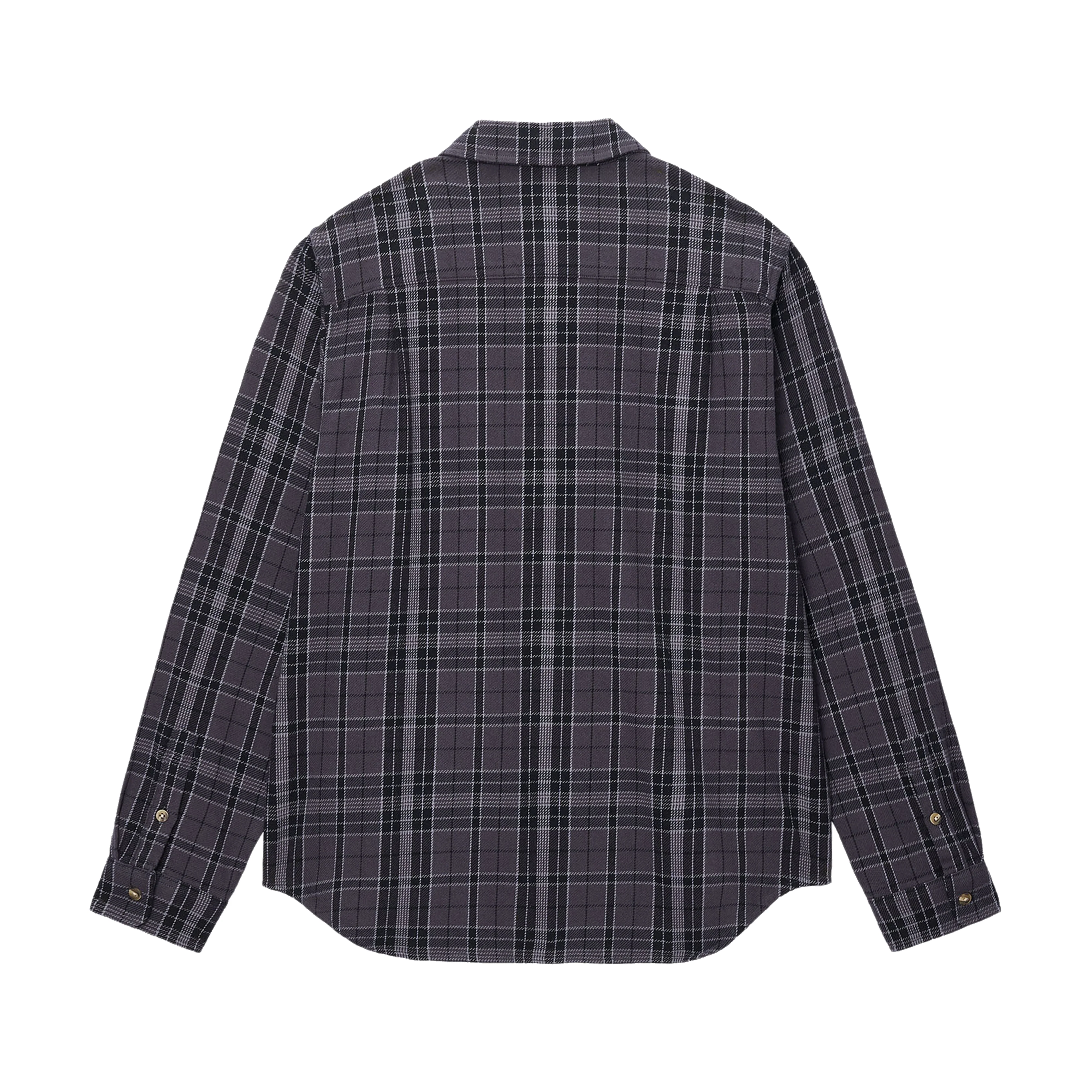 Stüssy - Men's Stones Plaid Shirt - (Black) - Image 2