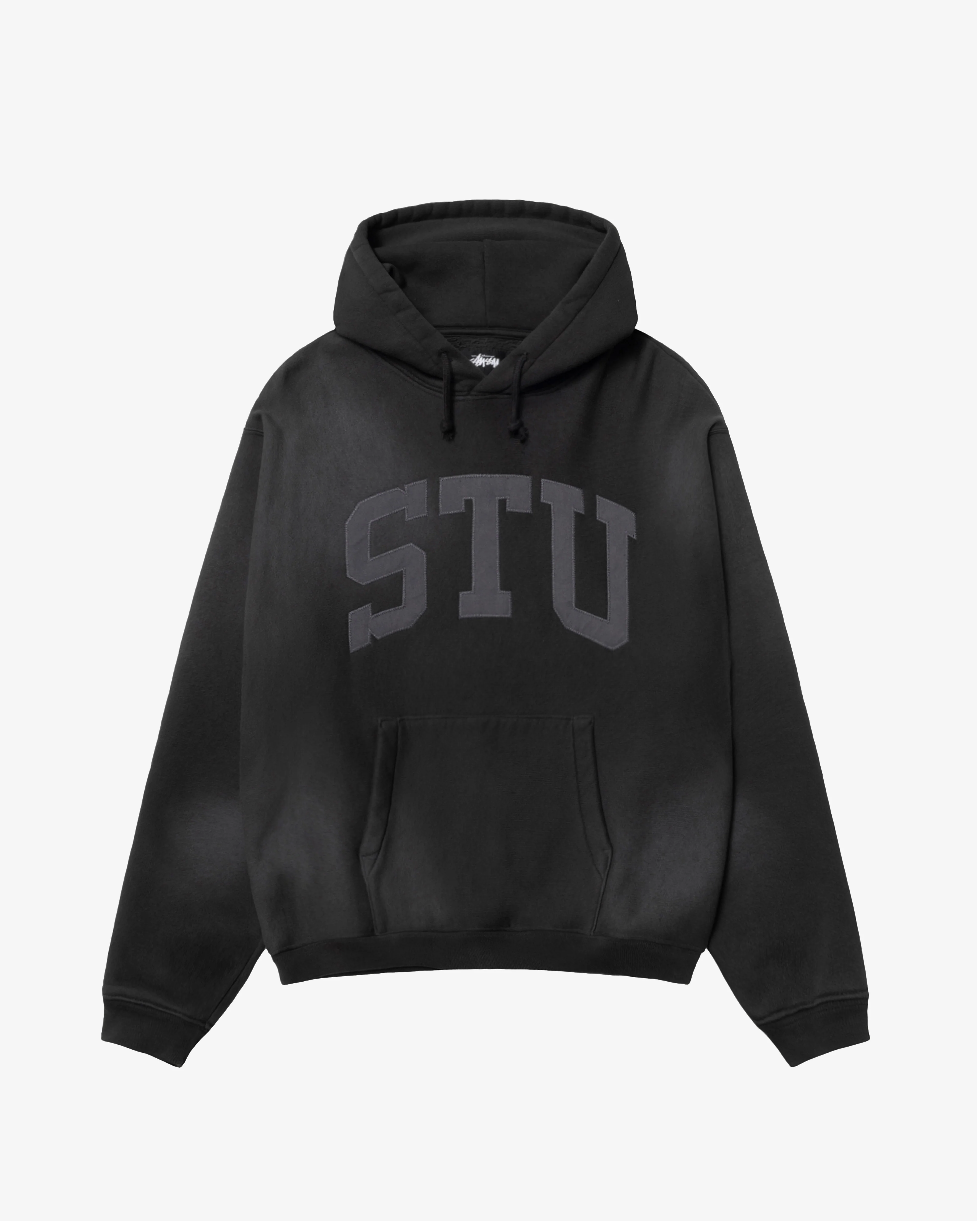 Stüssy - Men's Applique Hoodie - (Black)
