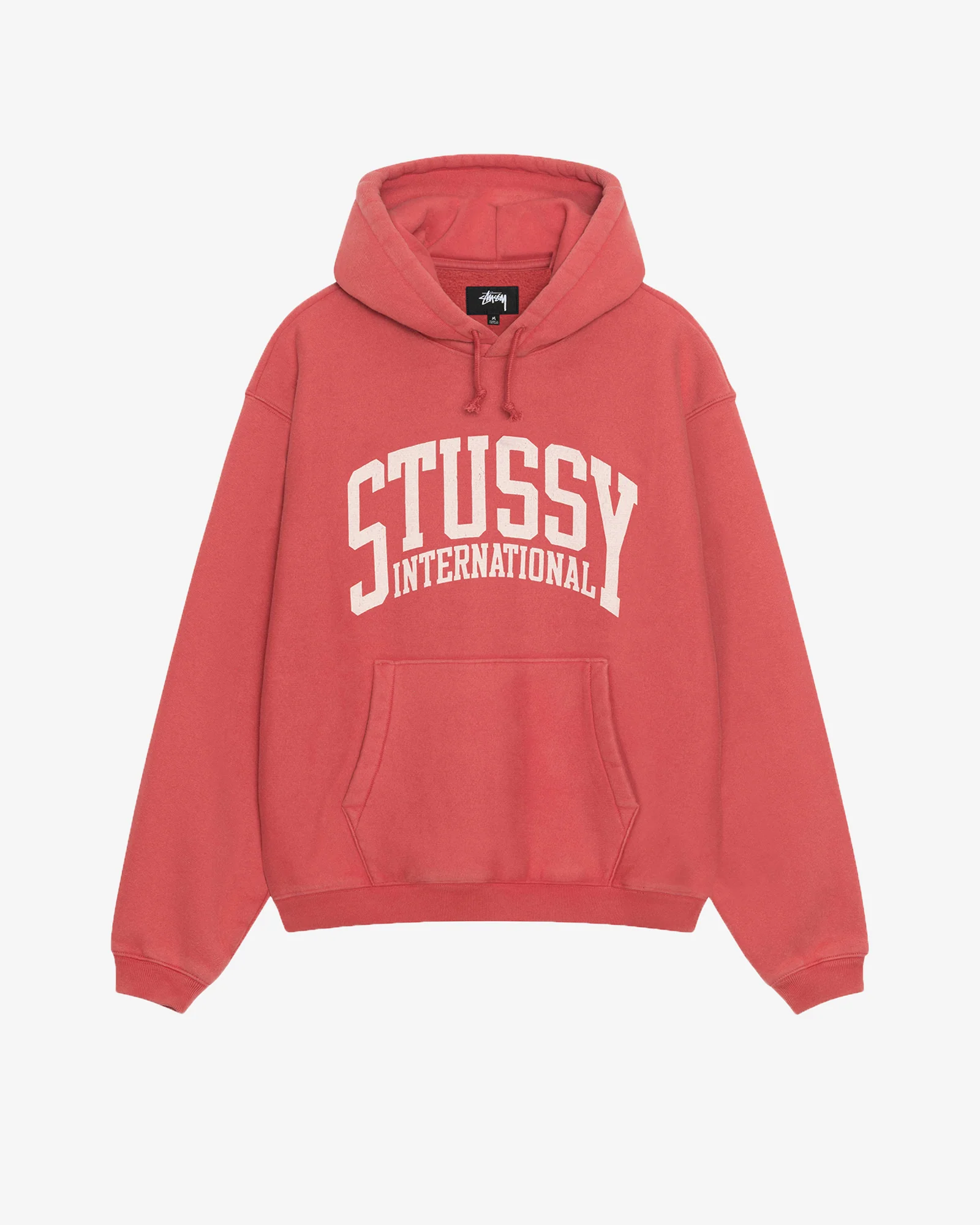 Stüssy - Men's Stüssy Intl Relaxed Hoodie - (Washed Red)