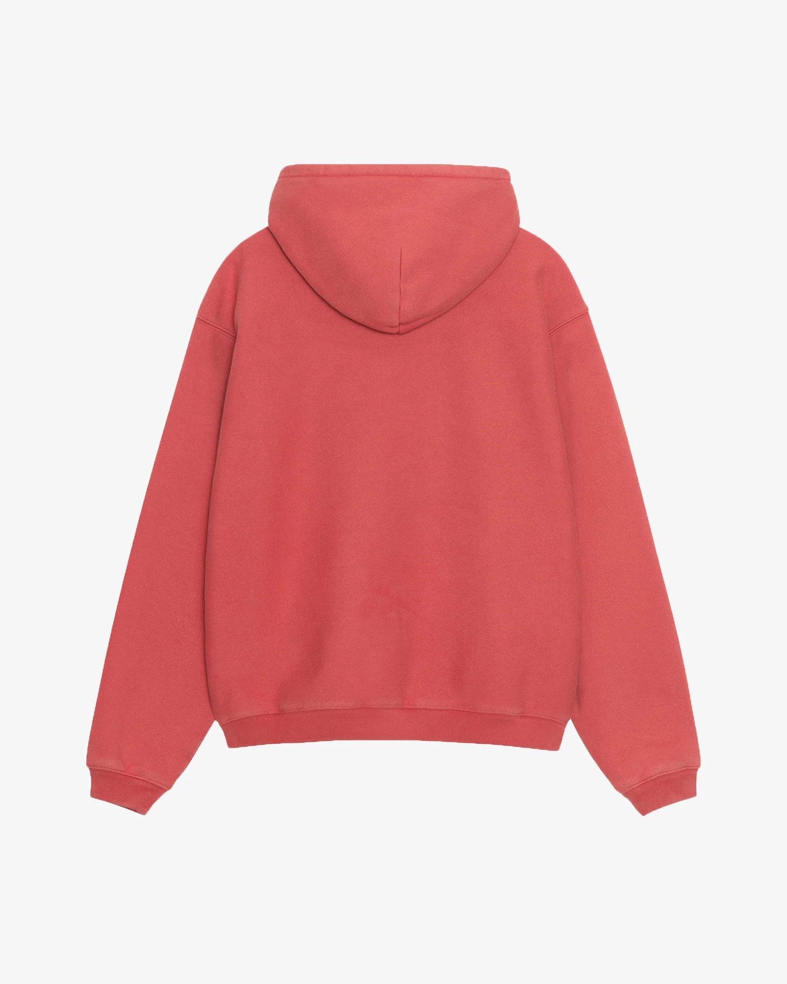 Stüssy - Men's Stüssy Intl Relaxed Hoodie - (Washed Red) - Image 2