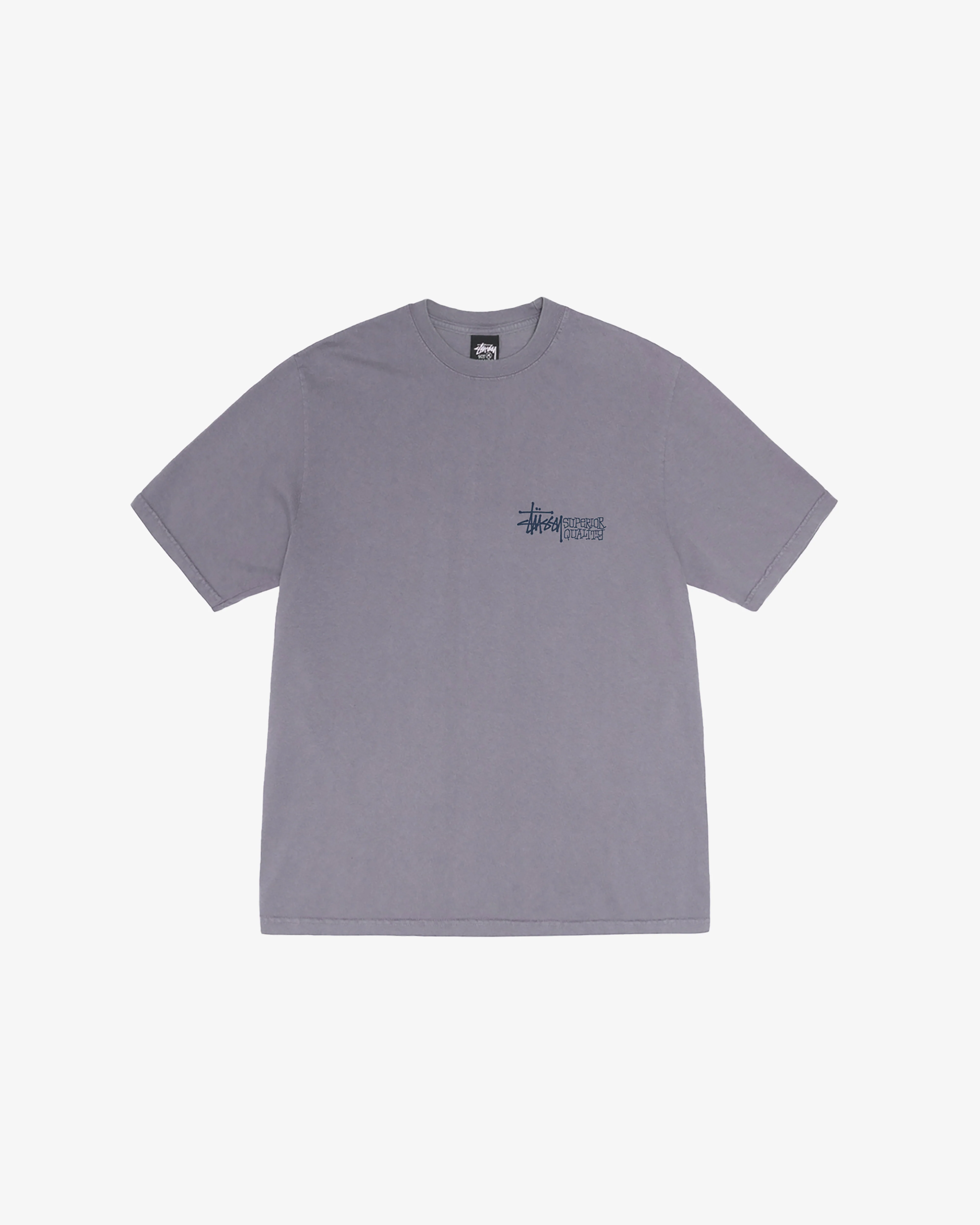 Stüssy - Men's Superior Quality Pig. Dyed T-Shirt - (Shar) - Image 2