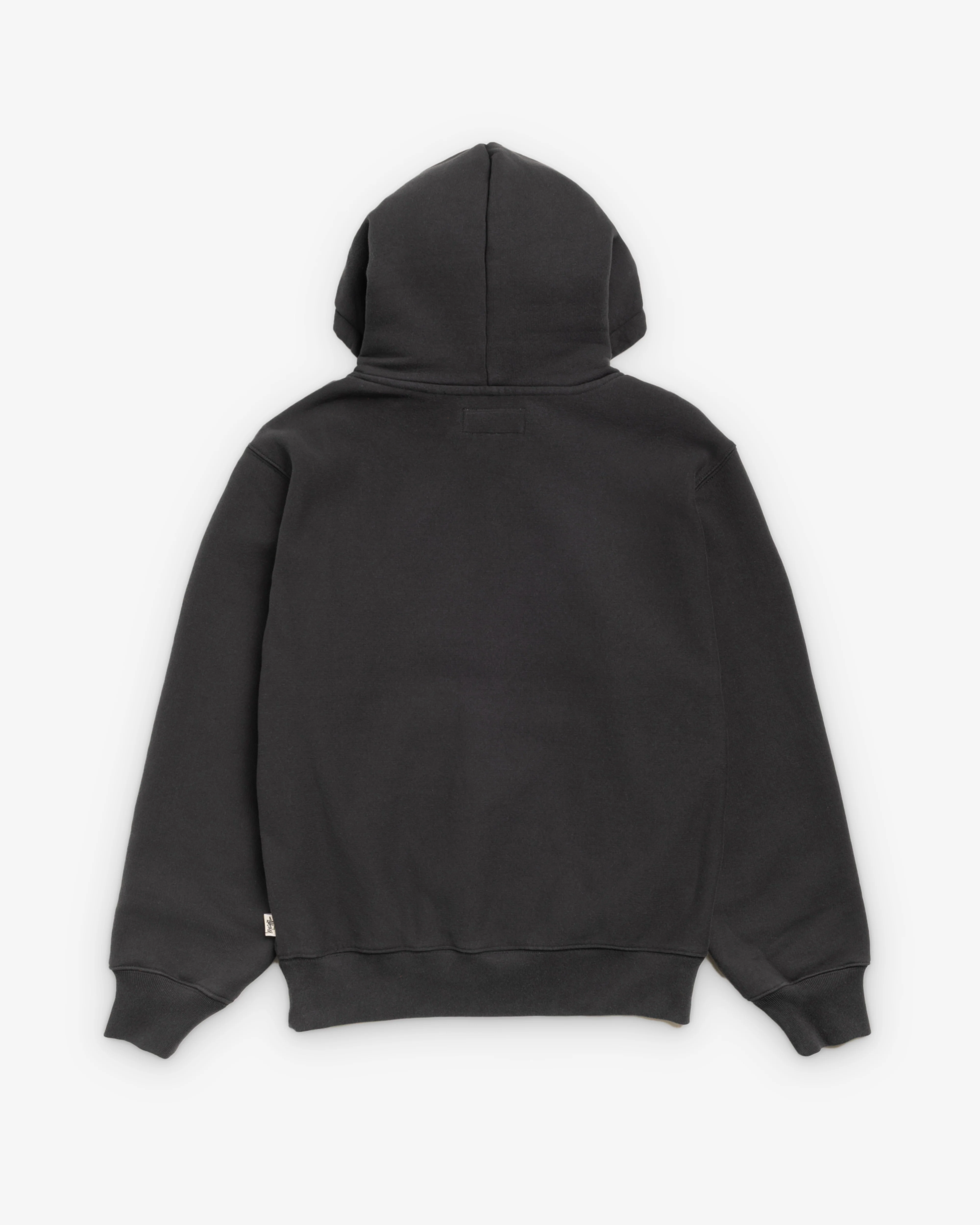 Stüssy - Men's Fleece Hoodie - (Black) - Image 2