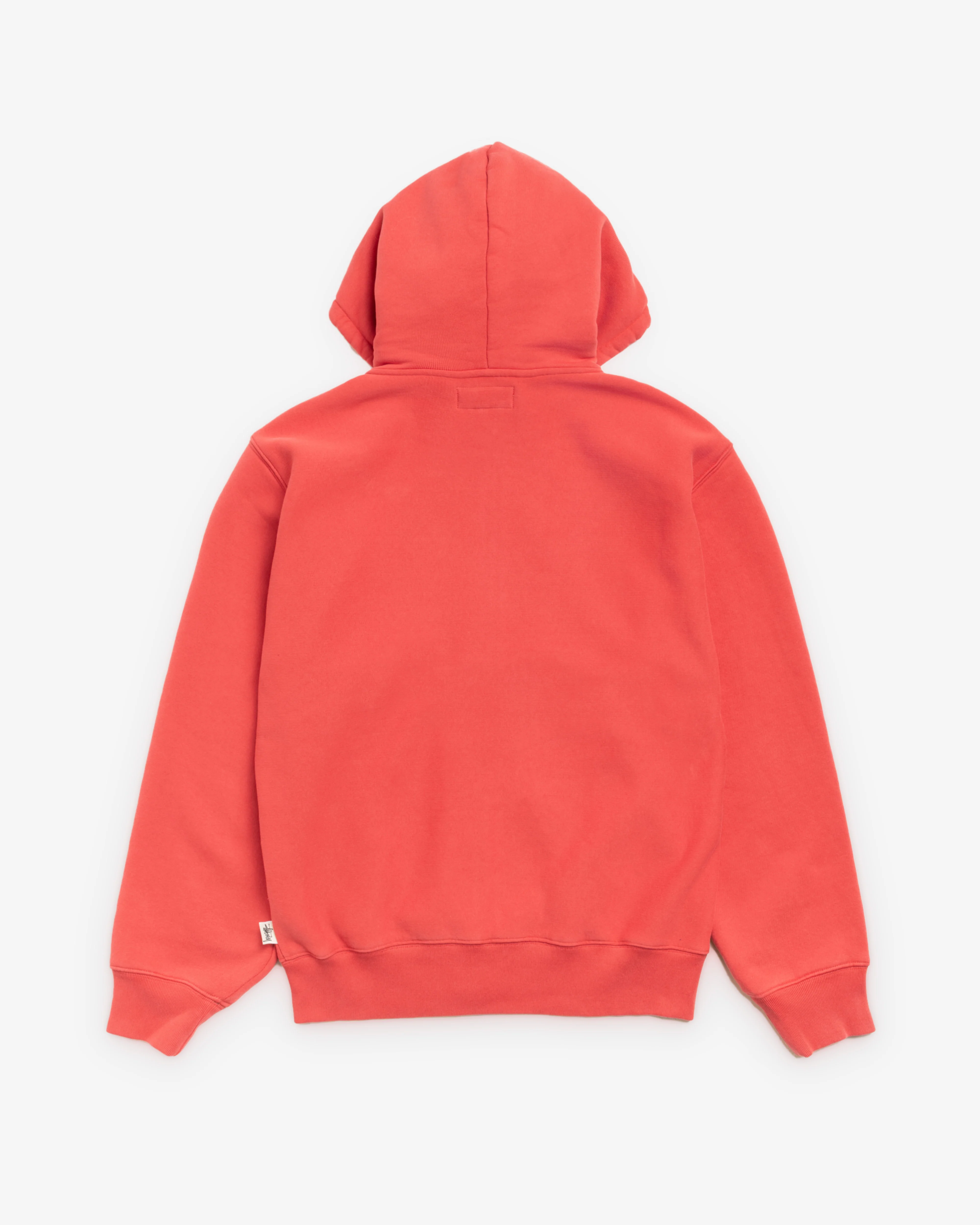Stüssy - Men's Fleece Zip Hoodie - (Red) - Image 2