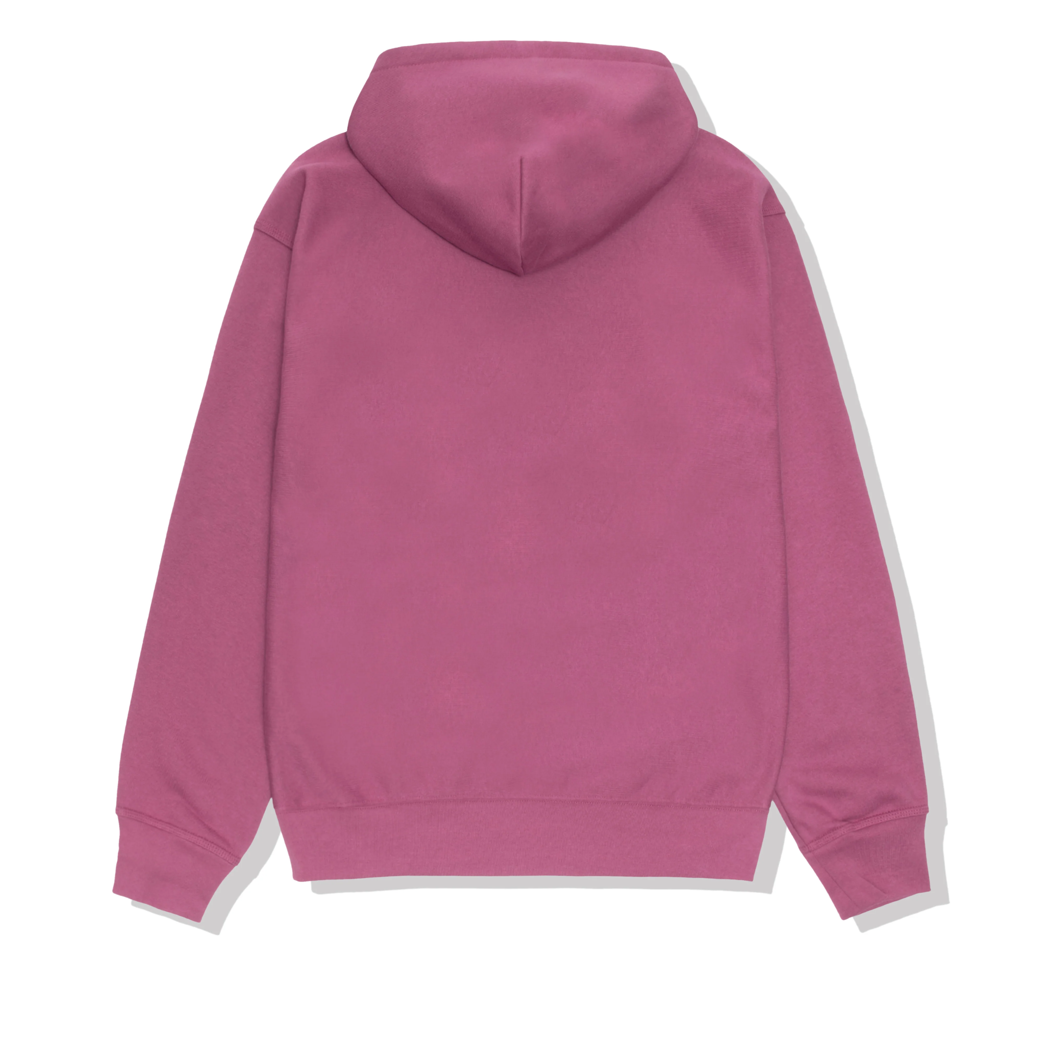Stüssy - Men's Thermal Stock Hoodie - (Berry) - Image 2