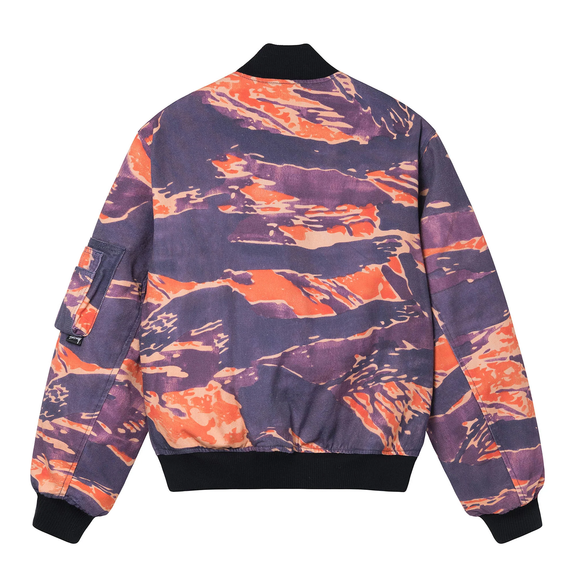 Stüssy - Tigris Canvas Bomber - (Purple) - Image 2