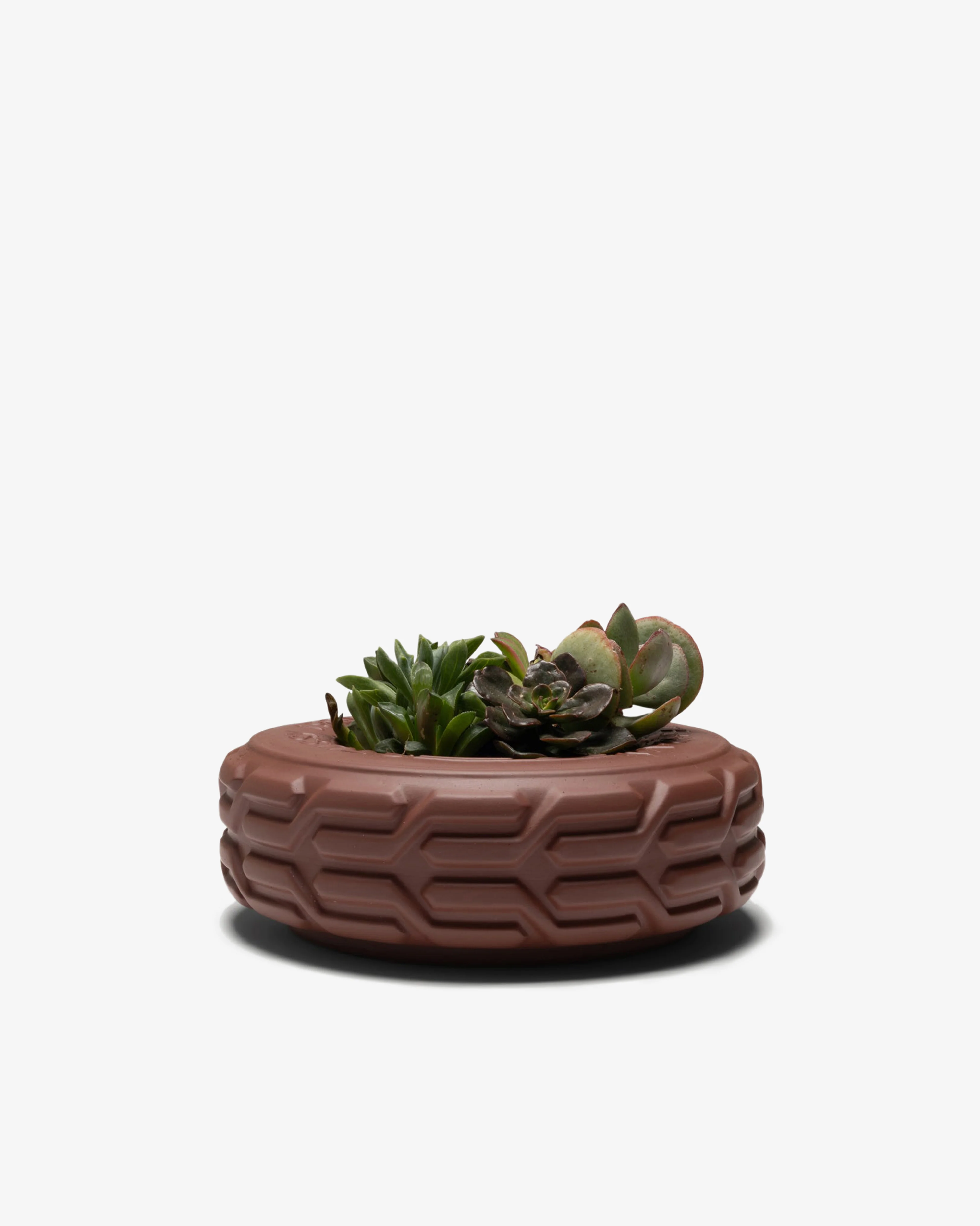 Stüssy - Tire Plant Pot - (Brown)