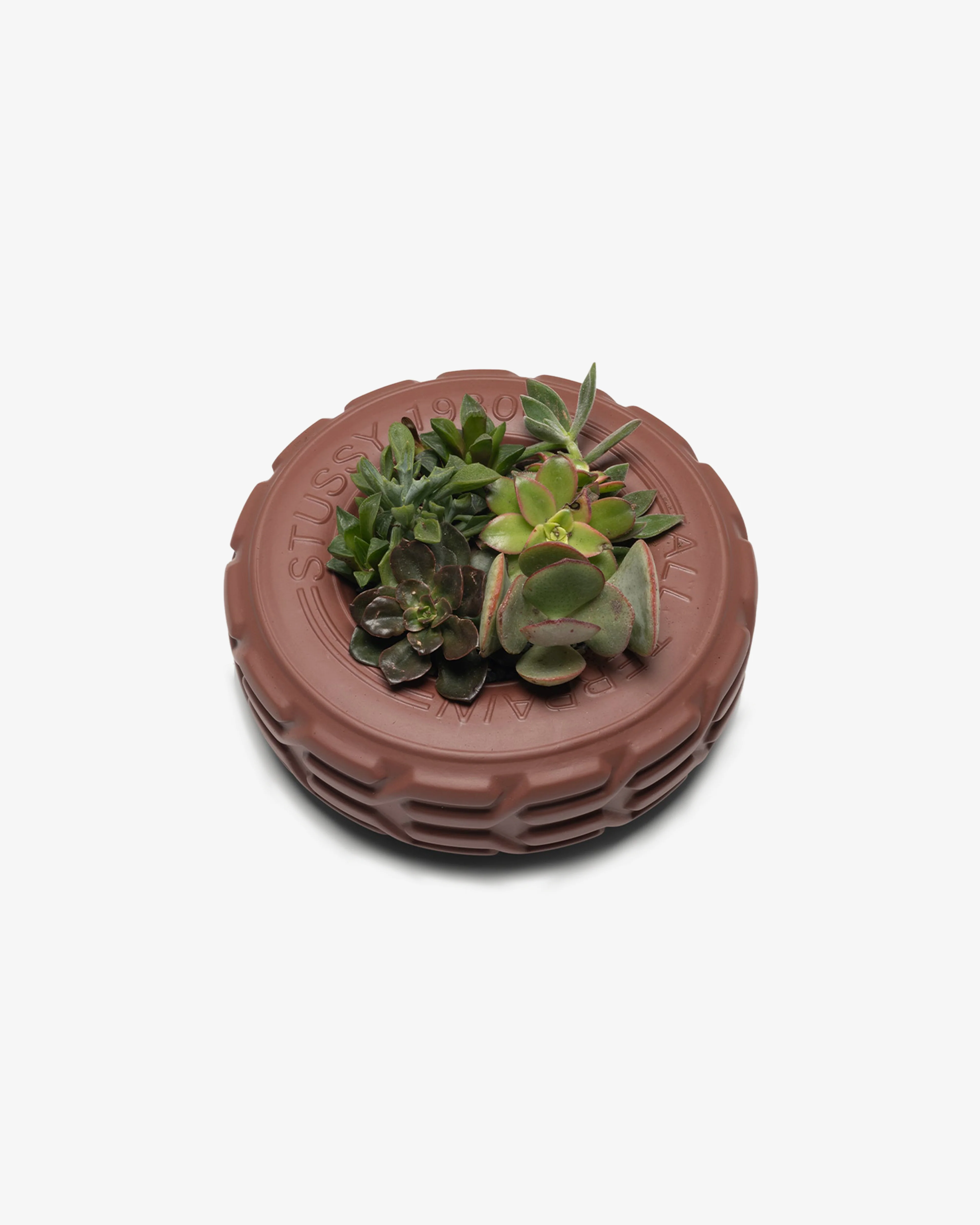 Stüssy - Tire Plant Pot - (Brown) - Image 2