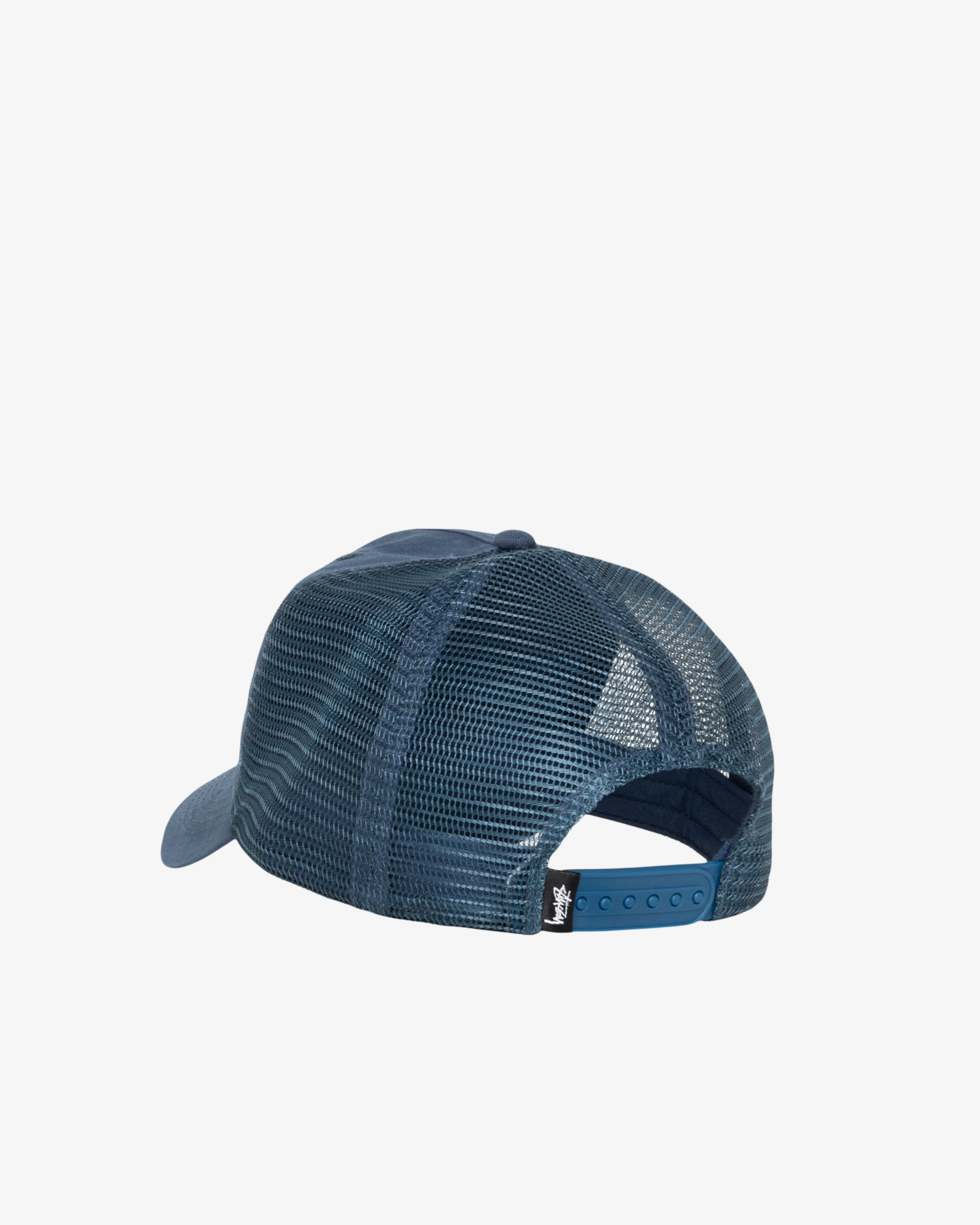 Stüssy - Men's Trucker Cursive Stitch - (Navy) - Image 3