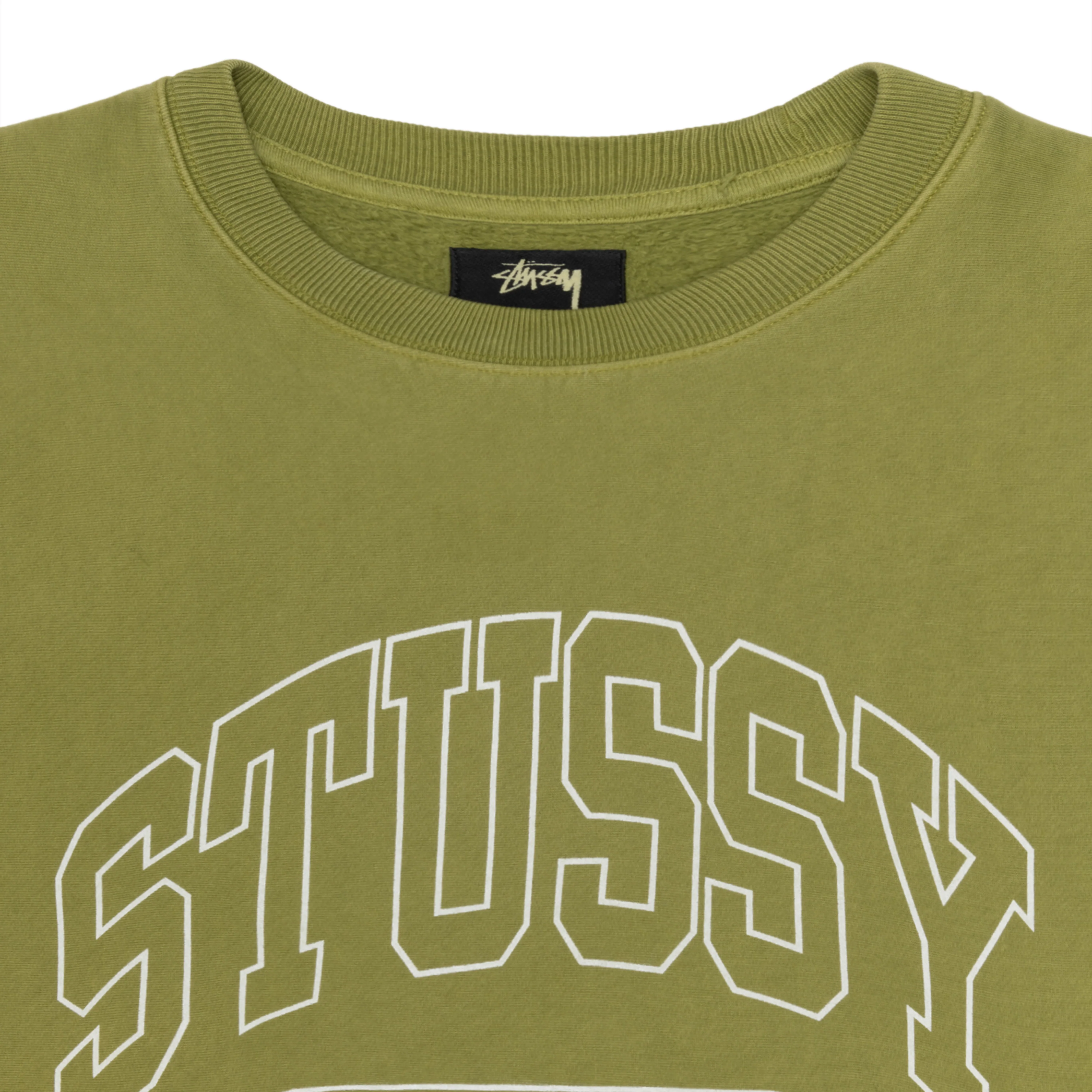 Stüssy - Varsity Oversized Crew - (Green) - Image 3