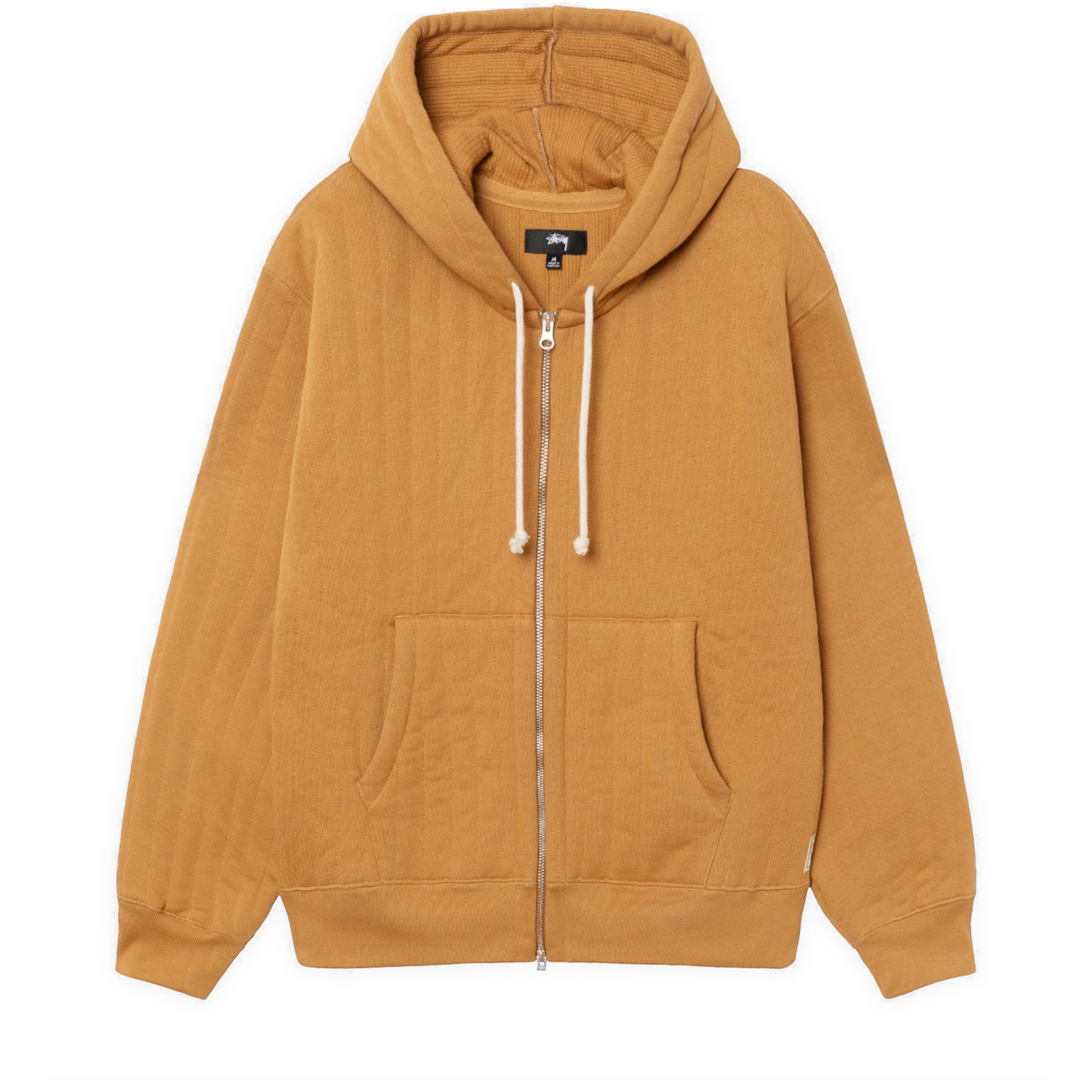 Stüssy - Men's Vertical Quilted Zip Hood - (Tan)